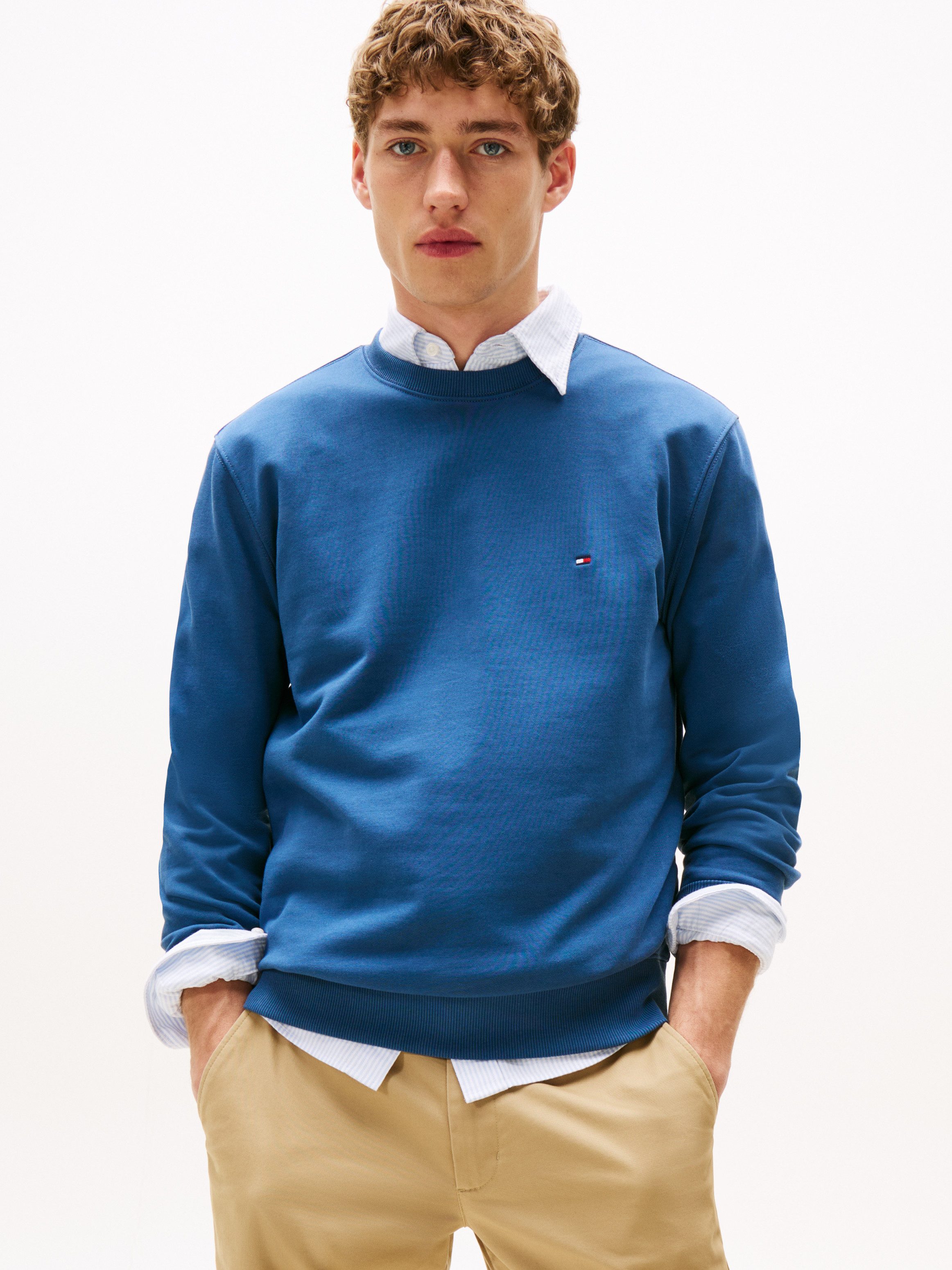 Tommy Hilfiger Sweatshirt ESSENTIAL TERRY CREWNECK günstig online kaufen