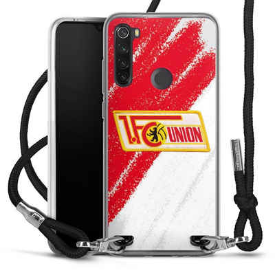 DeinDesign Handyhülle Offizielles Lizenzprodukt 1. FC Union Berlin Logo, Xiaomi Redmi Note 8T Handykette Hülle mit Band Case zum Umhängen