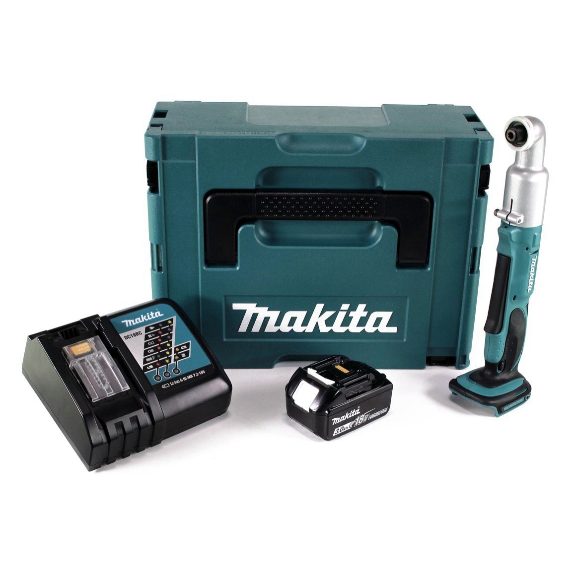 Thumbnail - Makita Akku-Schlagschrauber DTL 061 RF1J Akku Winkelschlagschrauber 18V 1/4" 60Nm + 1x Akku 3,0Ah