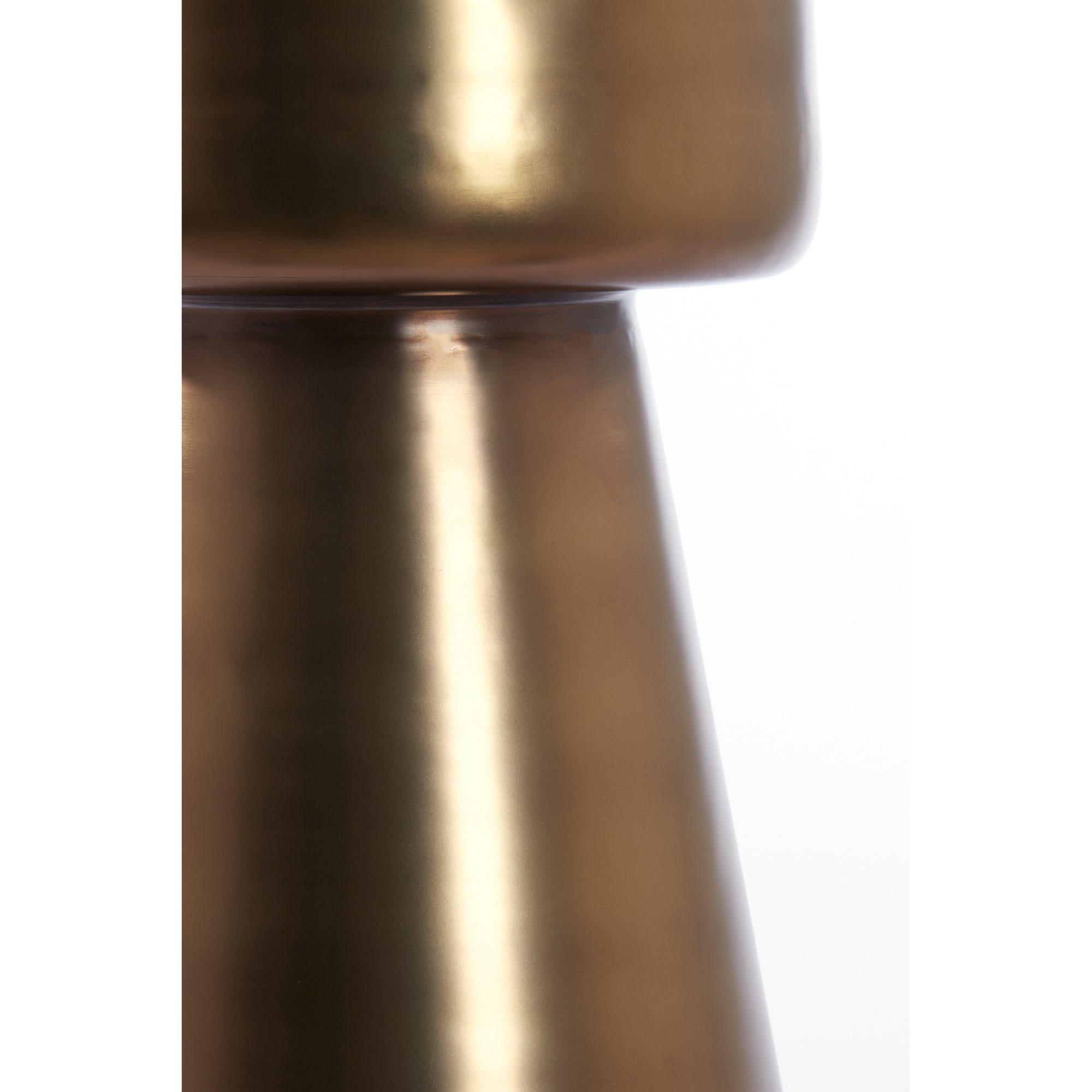 Light & Living Beistelltisch Beistelltisch - Bronze Braun Ø29cm Dakwa 