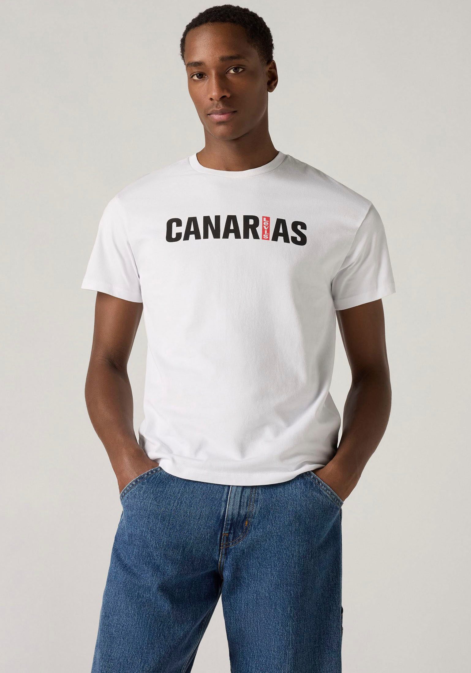 Levi's® Print-Shirt Levi's® Original Housemark T-Shirt Canarias mit Print