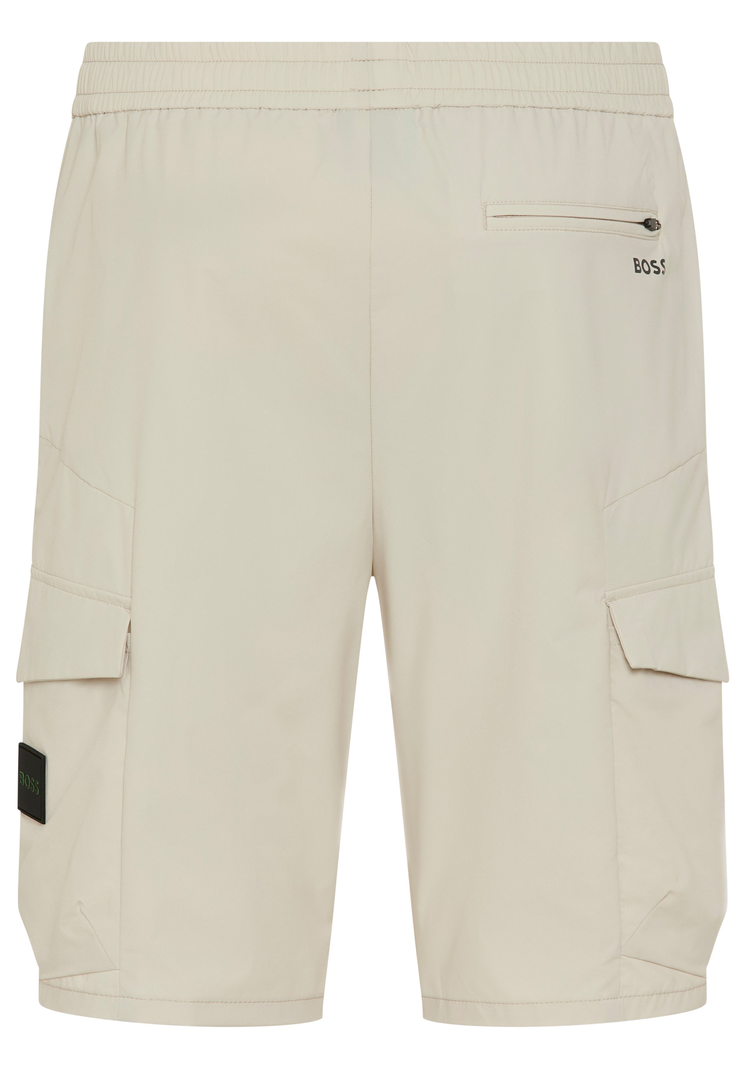 BOSS GREEN Shorts S Urbanex-Cargo mit Cargotaschen Cargohose Stretchhose Businesshose Anzughose