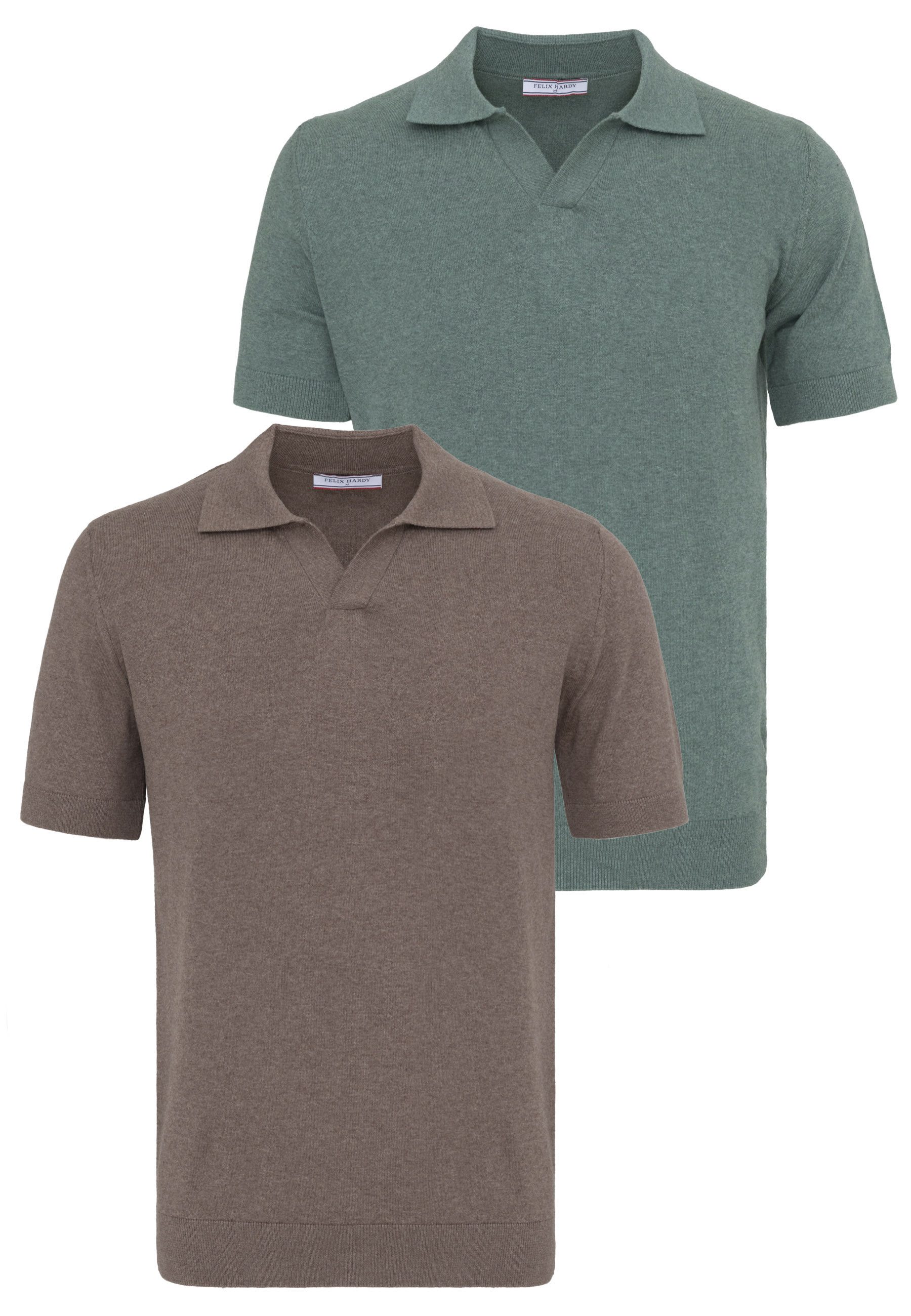 Felix Hardy Poloshirt Polo Shirt Kurzarm 2er-Pack