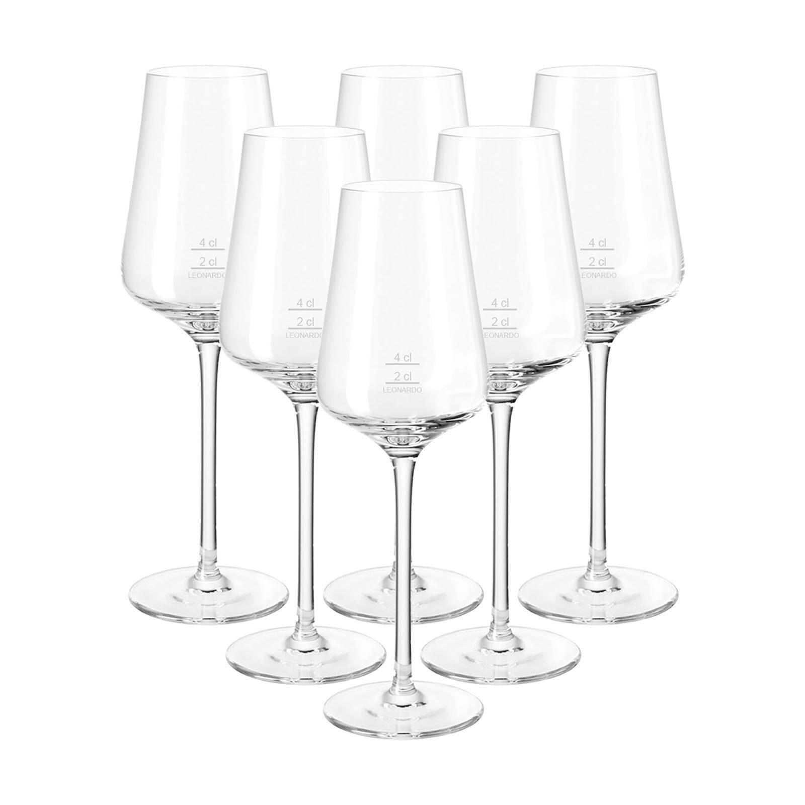 LEONARDO Aperitifglas Puccini Gastro-Edition Digestifgläser geeicht 4 cl, Glas