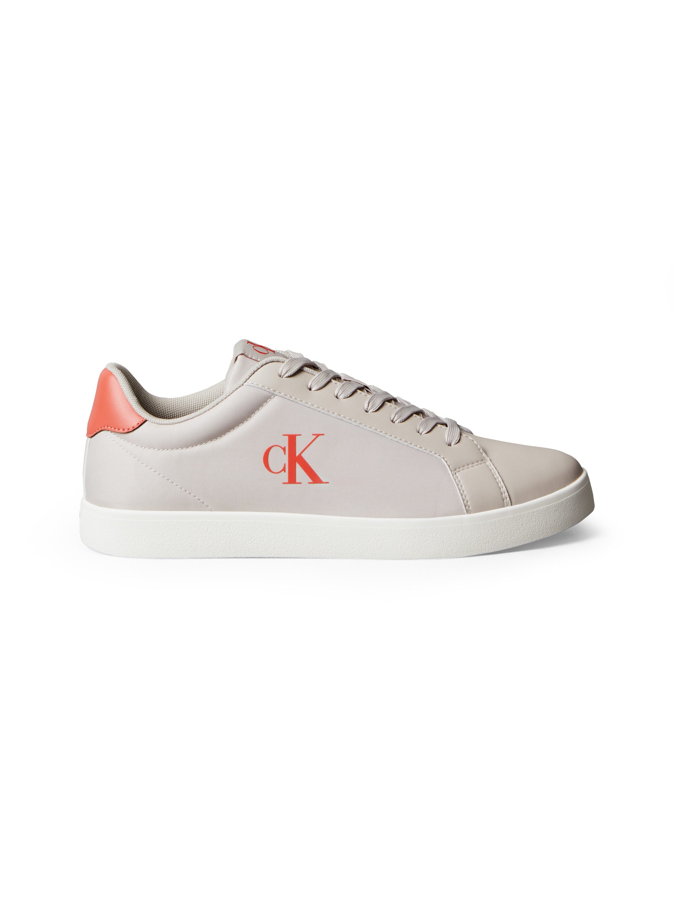 Calvin Klein Jeans 3 CUPSOLE PU Plateausneaker, Freizeitschuh, Halbschuh, Schnürschuh mit gepolstertem Schaftrand