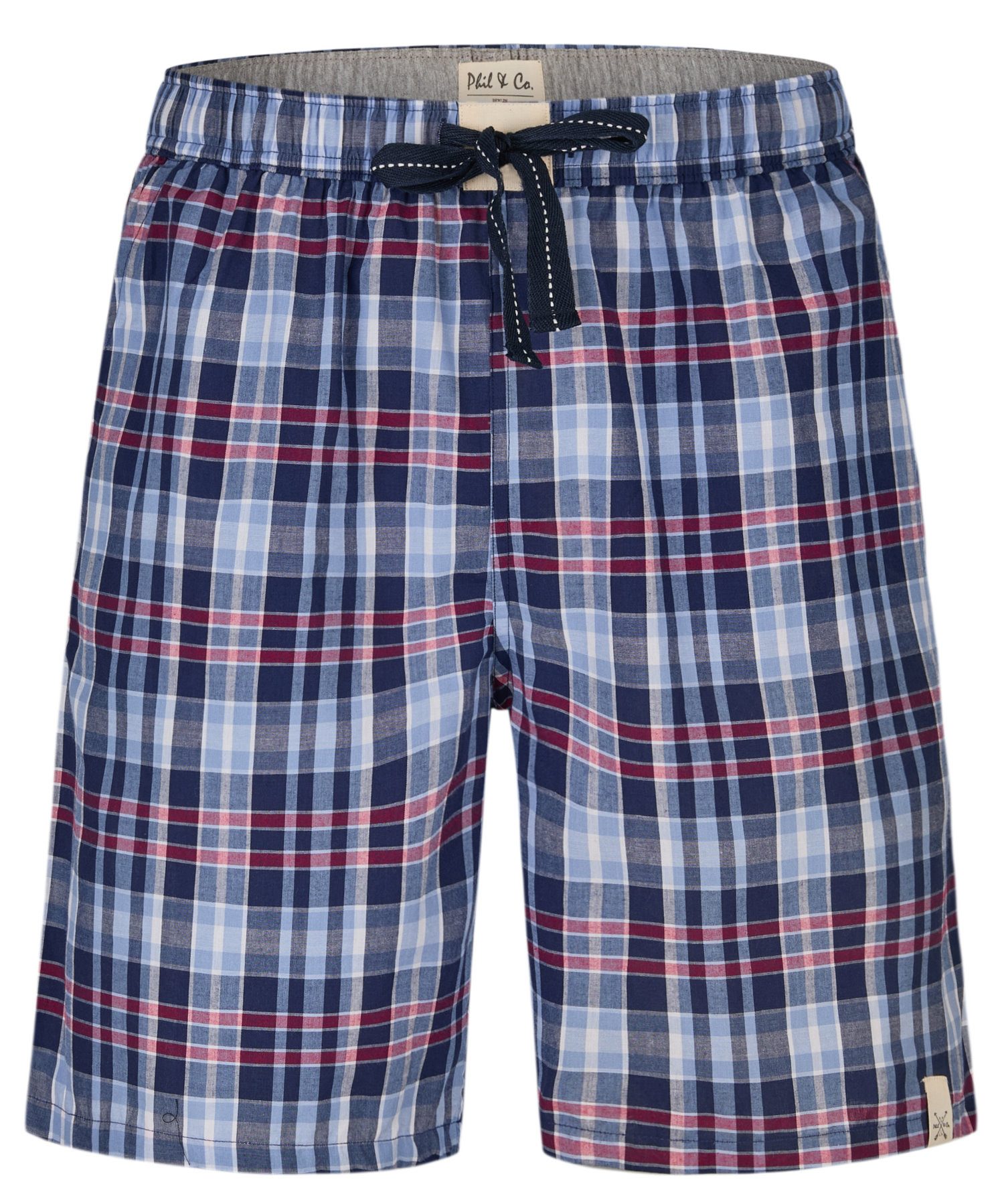 Phil & Co. Pyjamashorts Herren Pyjamahose günstig online kaufen