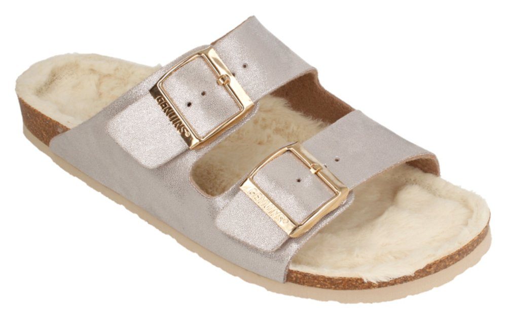Shop Genuins Hawaii Nubuck Sandal in Brown