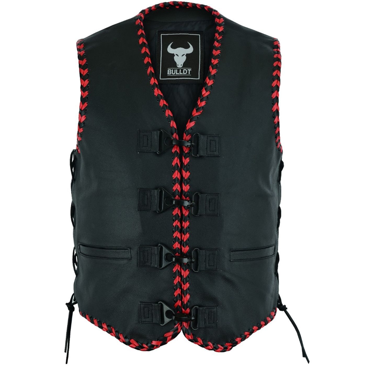 BULLDT Motorradweste BLD699 Leder Motorrad Kutte günstig online kaufen