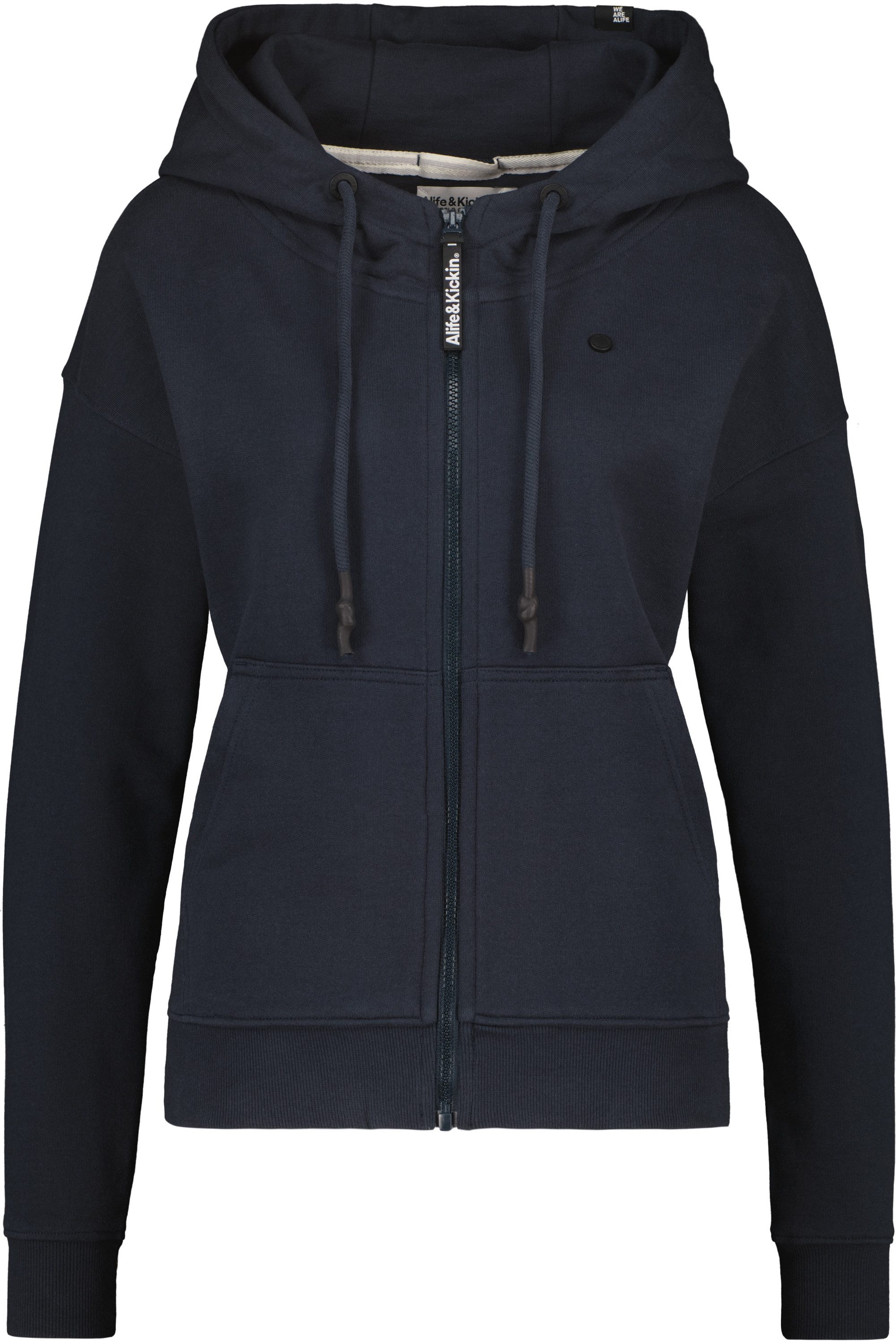 Alife & Kickin Kapuzensweatjacke Damen TwiggyAK A Basic Hoodie Kapuzenpullo günstig online kaufen