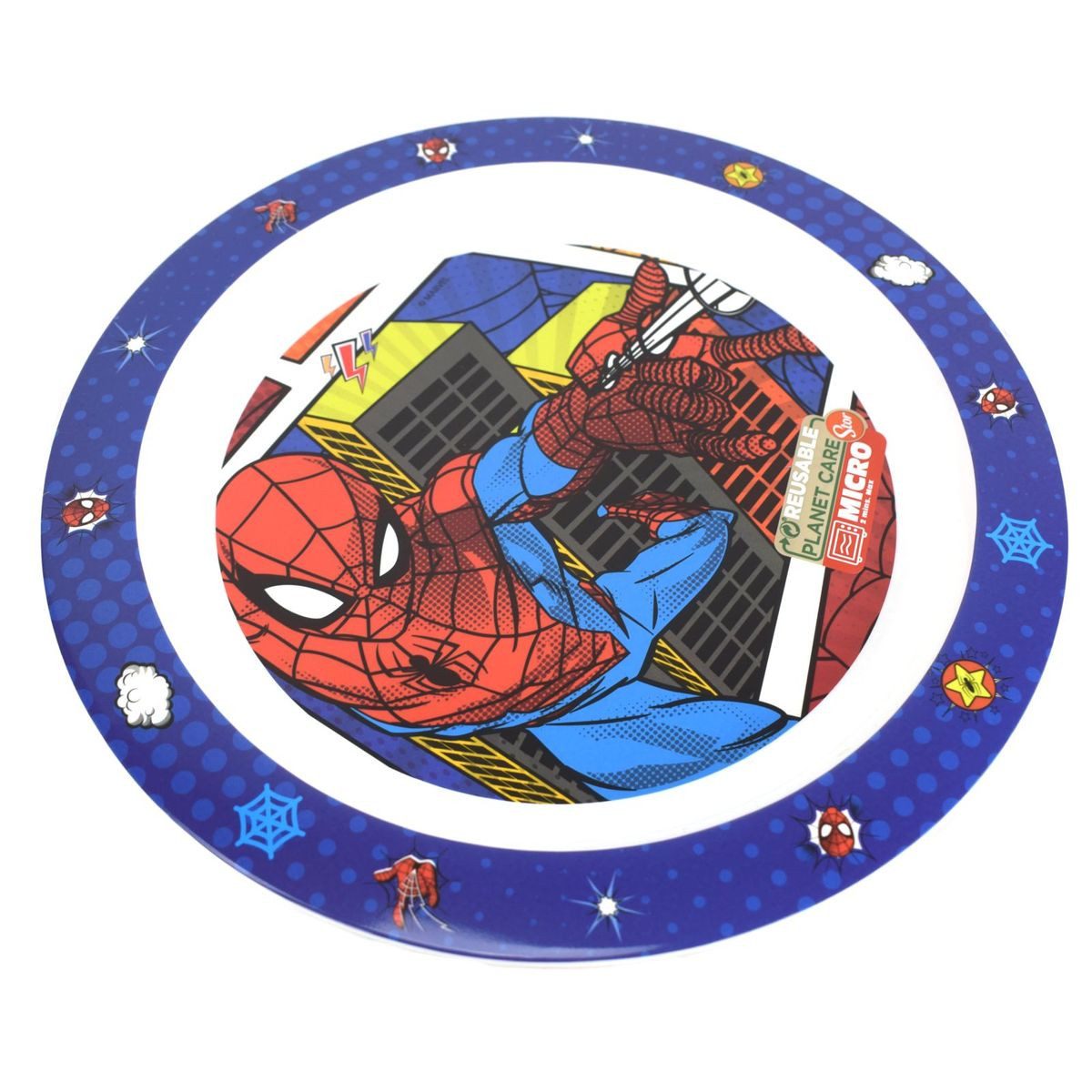 Stor Teller Teller Mikrowellengeschirr Kinder Ø22 verschiedene Motive, (1 St), Mikrowellen geeignet, max. 2 Minuten bei 600Watt