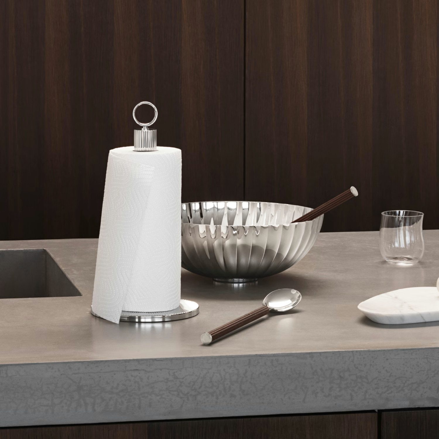 Georg Jensen Küchenrollenhalter Georg Jensen Bernadotte Küchenrollenhalter