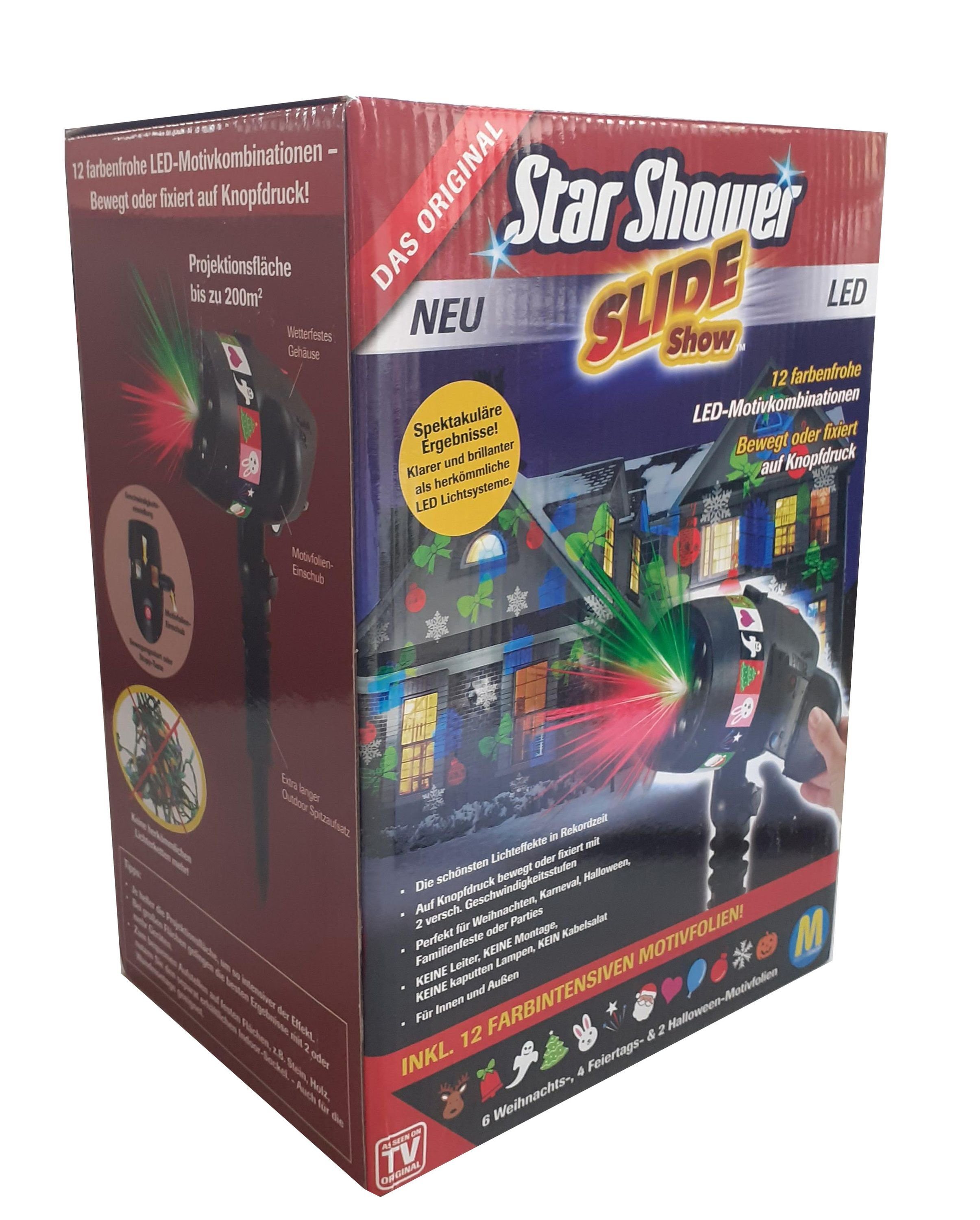 MediaShop Star Shower Halterungszubehör, (Standfuß Indoor Sockel für Motion Slide  Show Laser Magic)