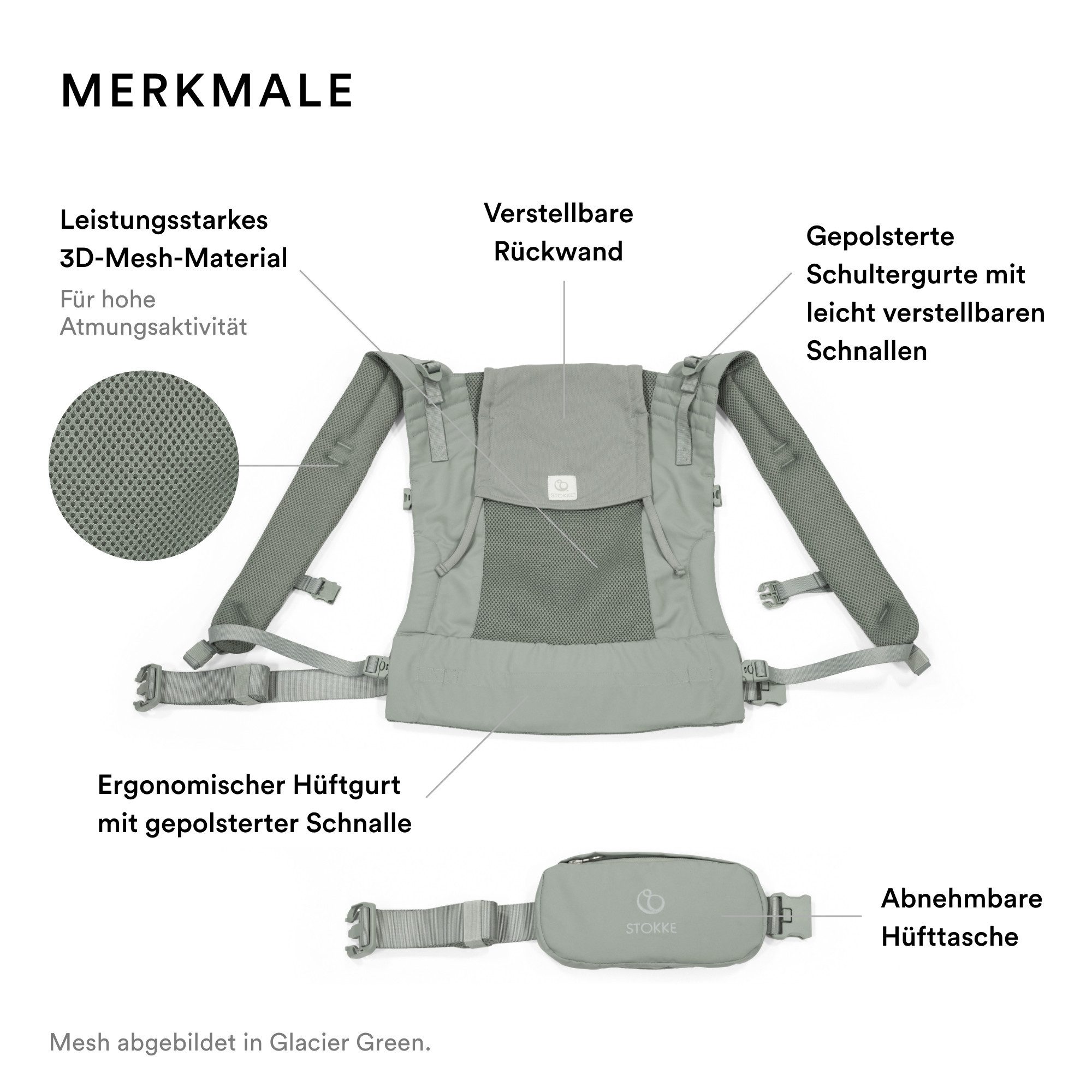 Stokke Babytrage Limas™ Babytrage Mesh