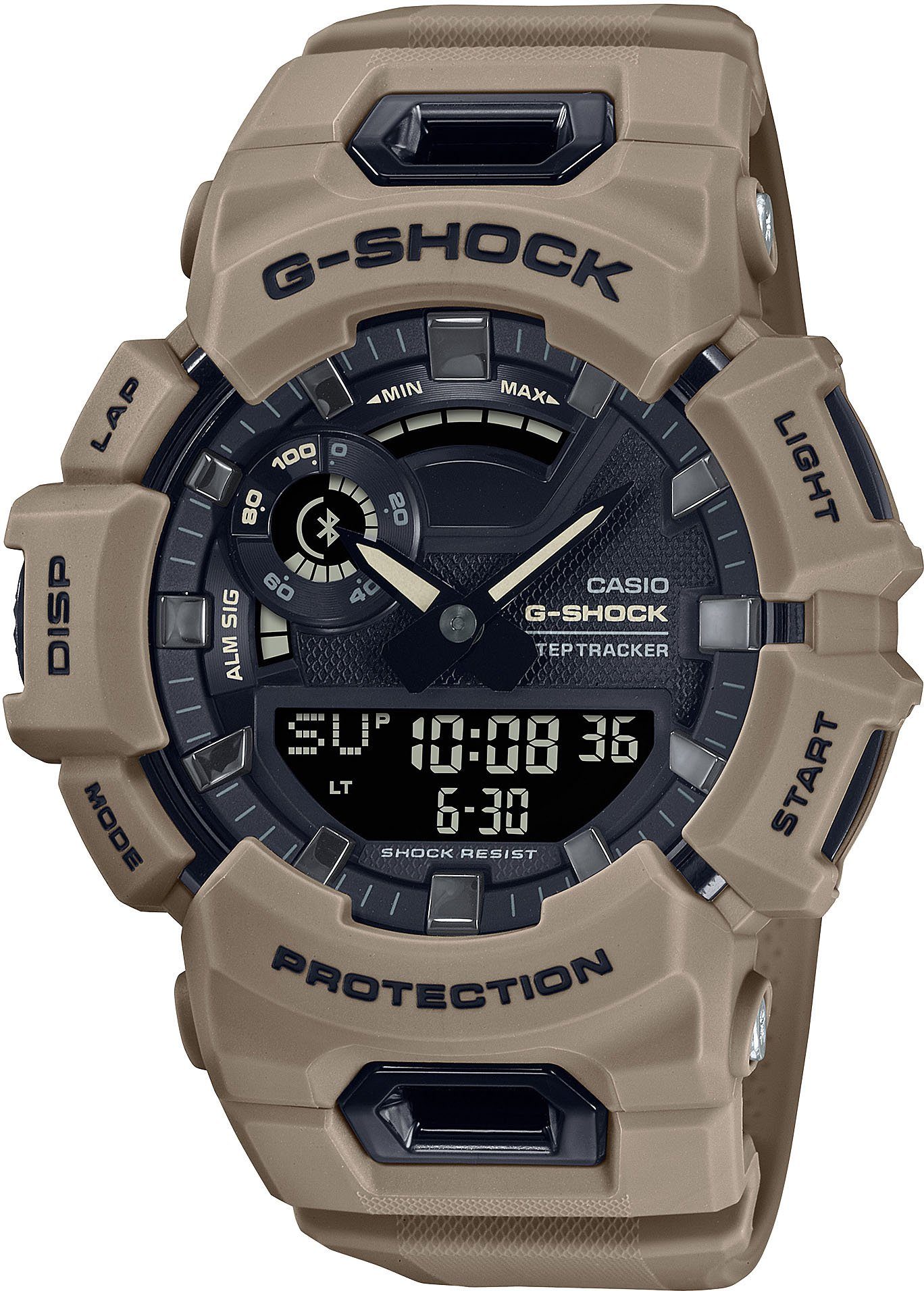 CASIO G-SHOCK GBA-900-1AER Smartwatch, Armbanduhr,Herren,Bluetooth,Schrittzähler,digital, bis 20bar wasserd.