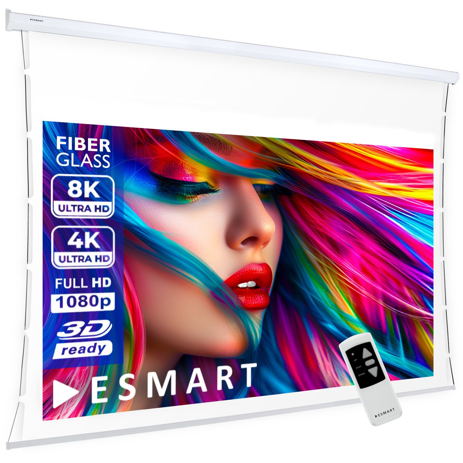 ESMART ESMART Germany Tension Leinwand TATENSO Motorleinwand (Professional TATENSO)