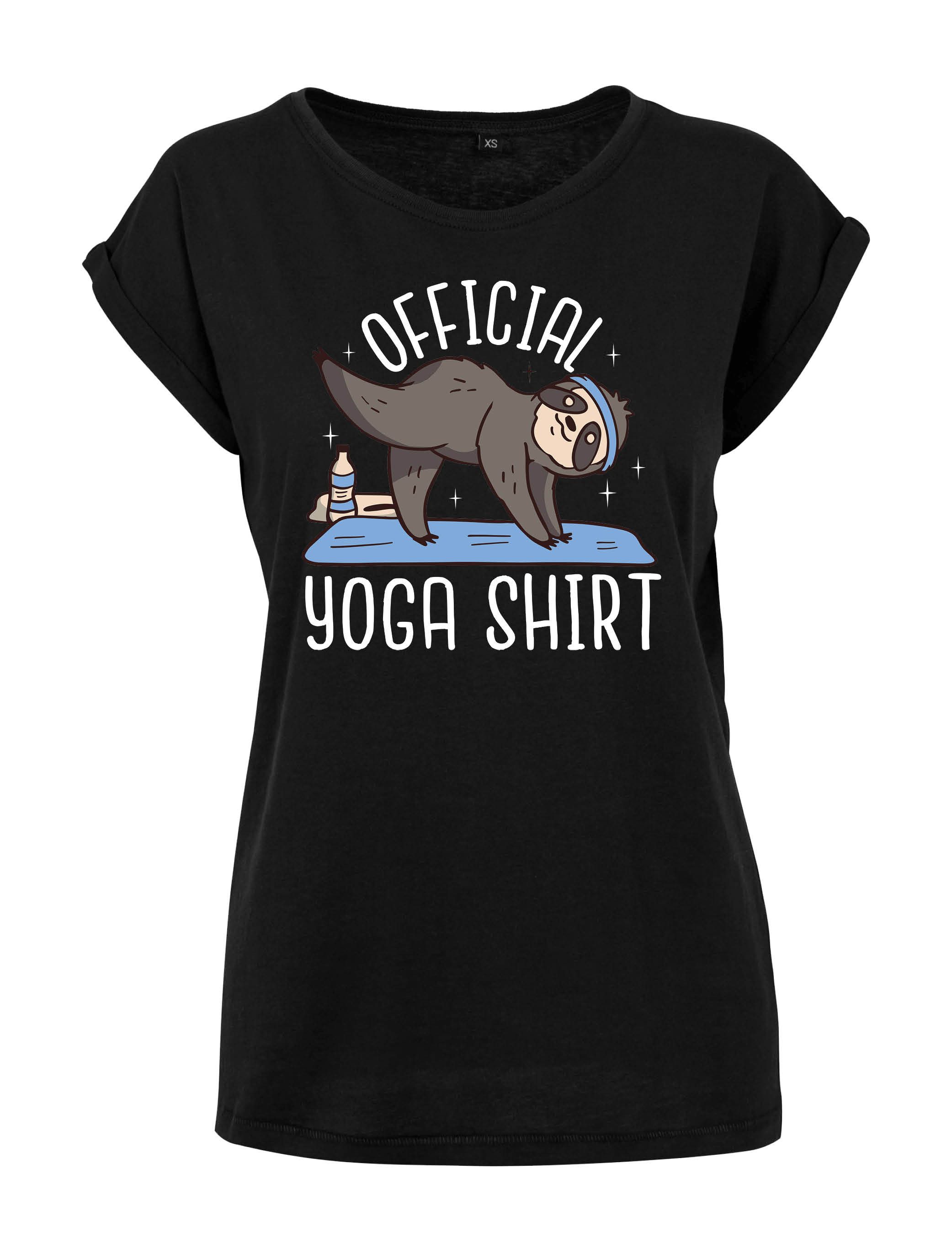 Youth Designz Print-Shirt "Official Yoga Shirt" günstig online kaufen