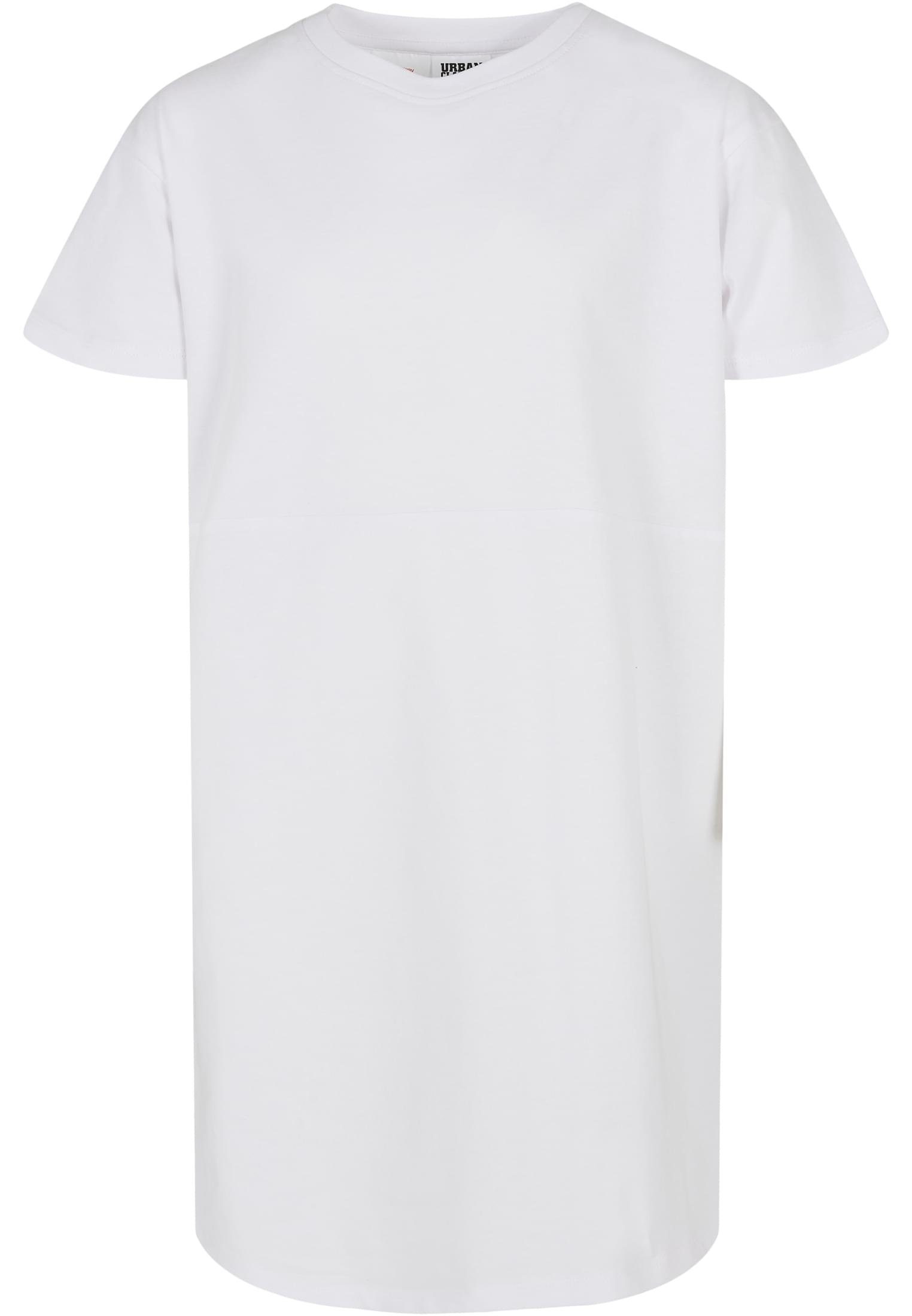 Damen CLASSICS (1-tlg) white Jerseykleid Oversized Dress Organic URBAN Tee Girls