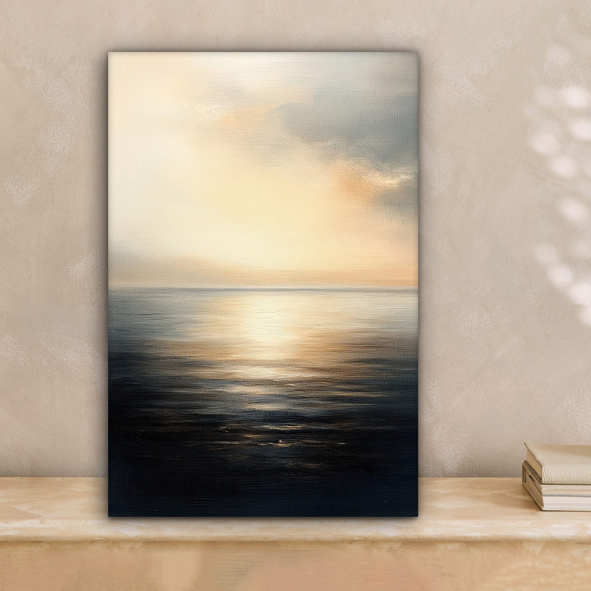 OneMillionCanvasses® Leinwandbild Sonne - Horizont - Meer, Fotodruck (1 St) günstig online kaufen