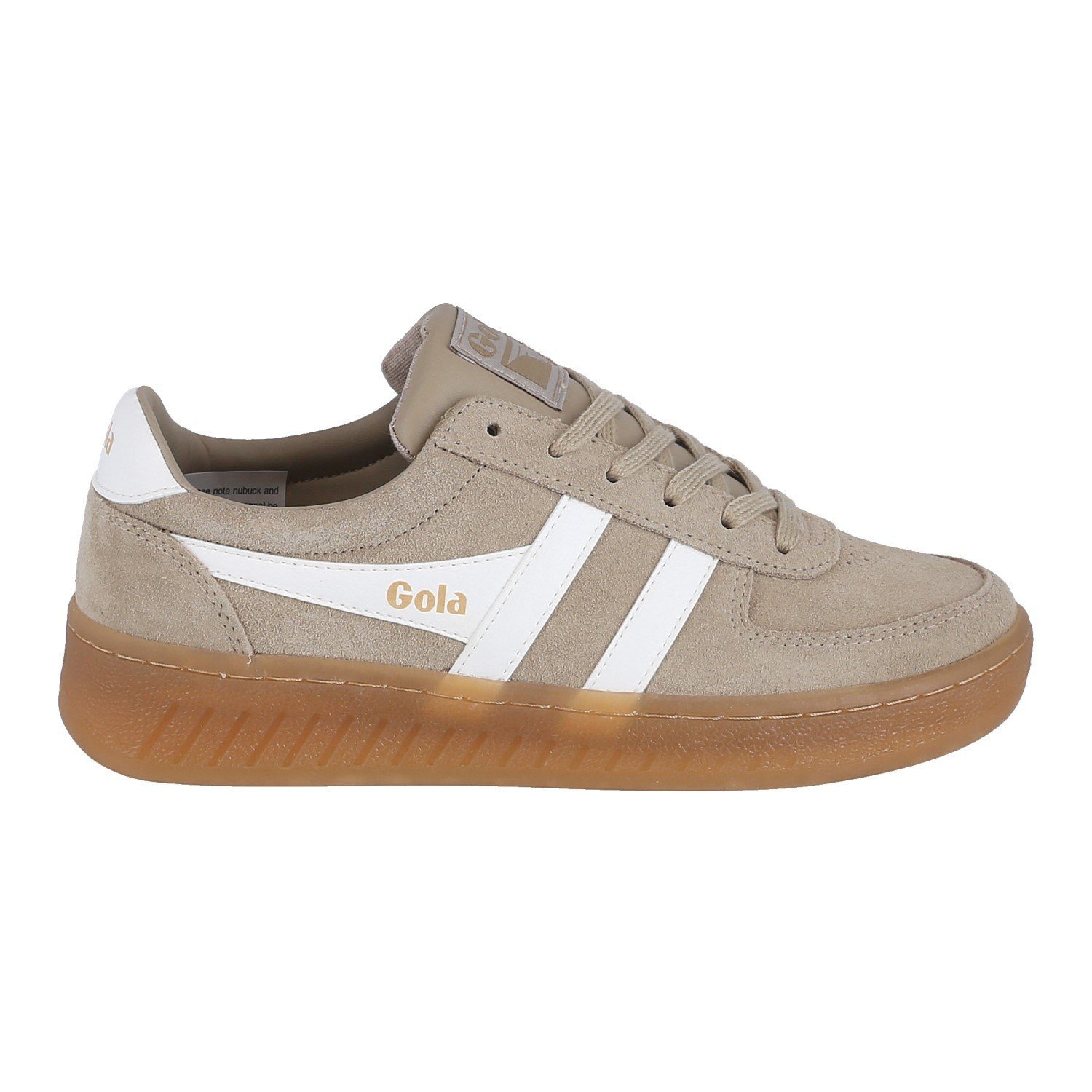 Gola Grandslam Wildleder hellgrau/weiss Damen Sneaker günstig online kaufen