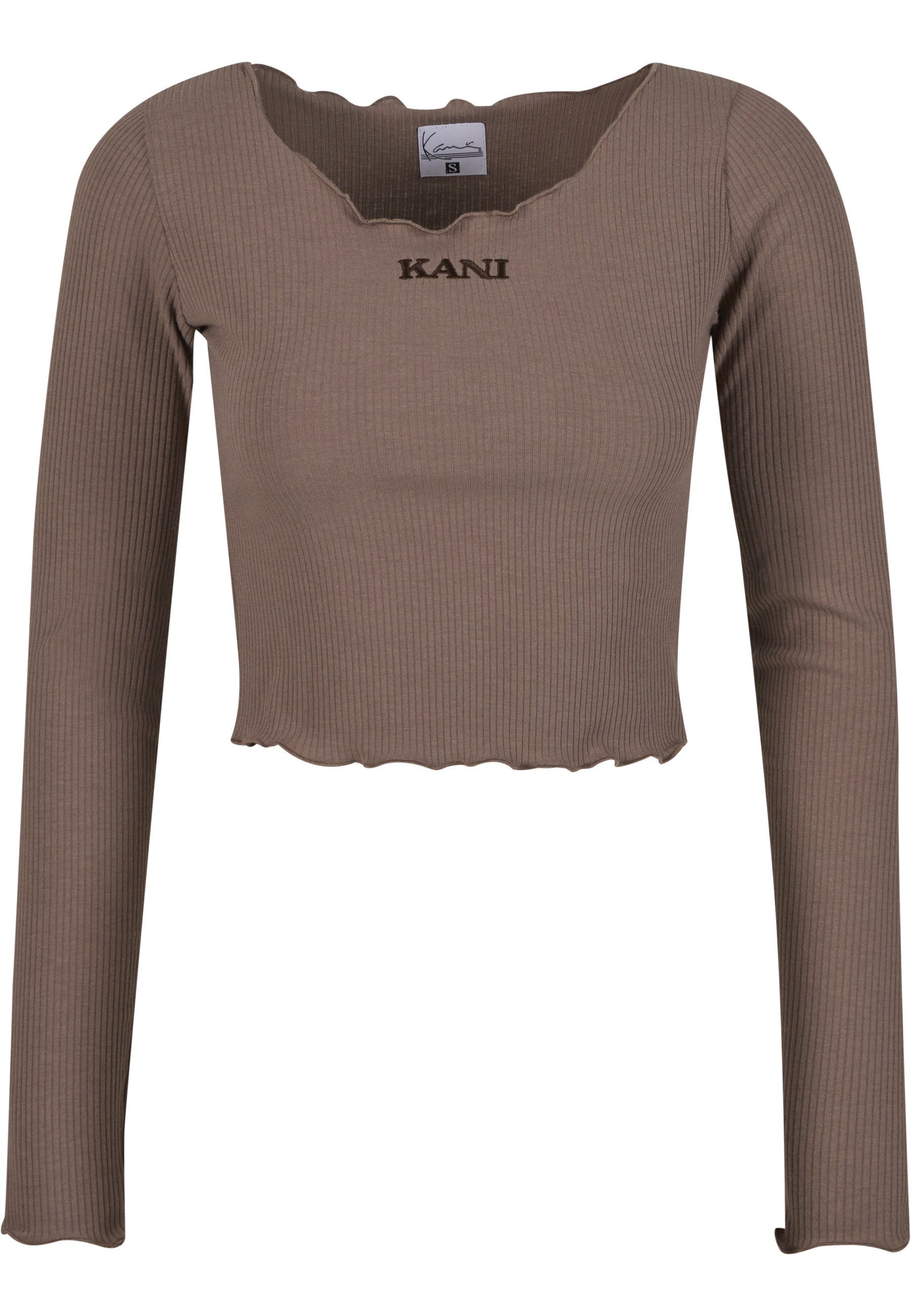 Karl Kani Longsleeve Karl Kani Karl Kani Retro Short Rib LS (1-tlg)