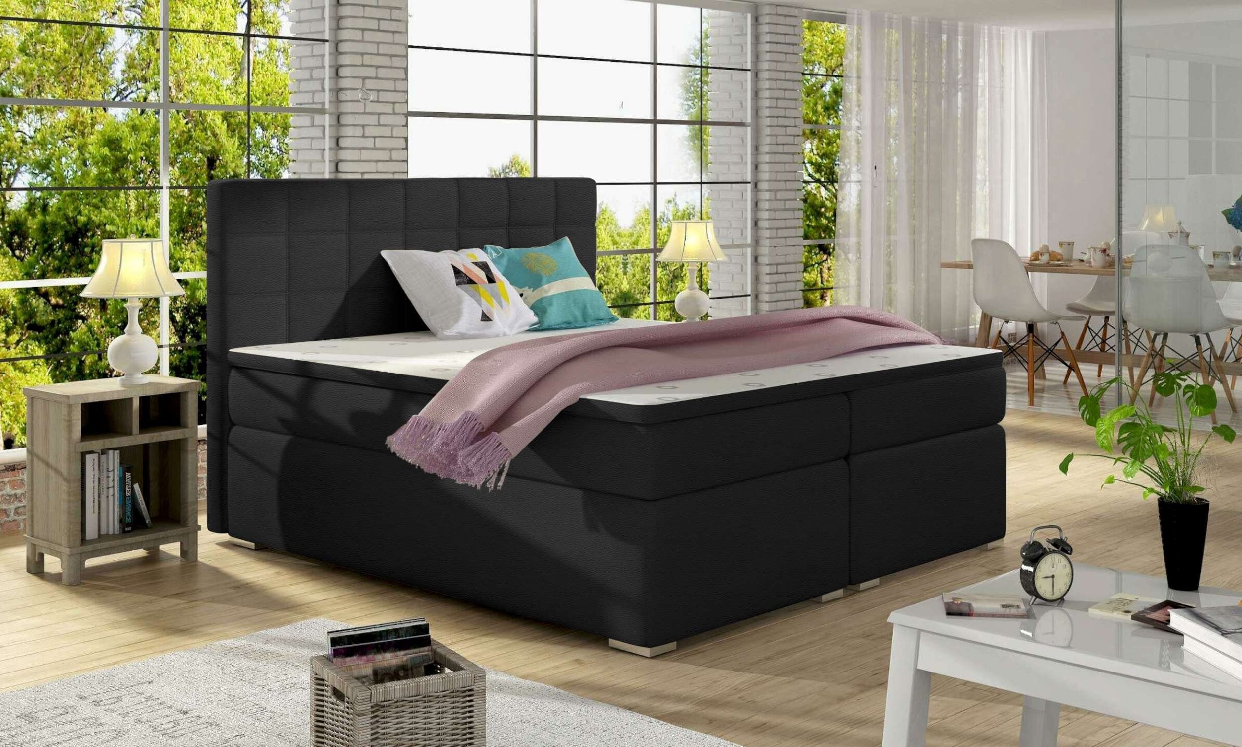 99rooms Boxspringbett Neptune (Schlafzimmerbett, Bett), 140/160/180 günstig online kaufen