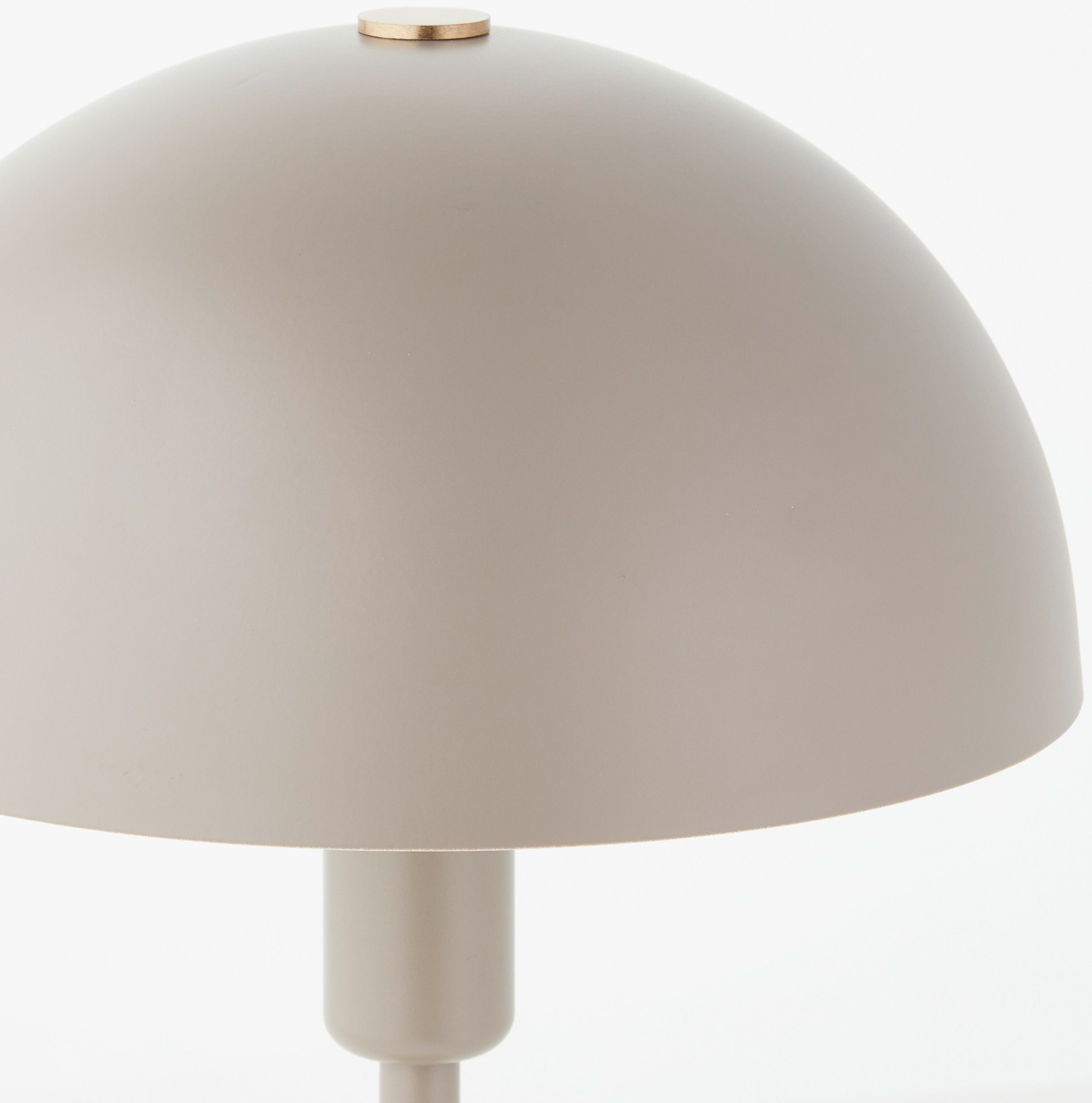 LeGer Home by Lena Gercke Tischleuchte Linnea Pilz Lampe, ohne Leuchtmittel, Pilzleuchte, Tischlampe, Metallsockel, Höhe 35,5 cm – Bild 5 von 5