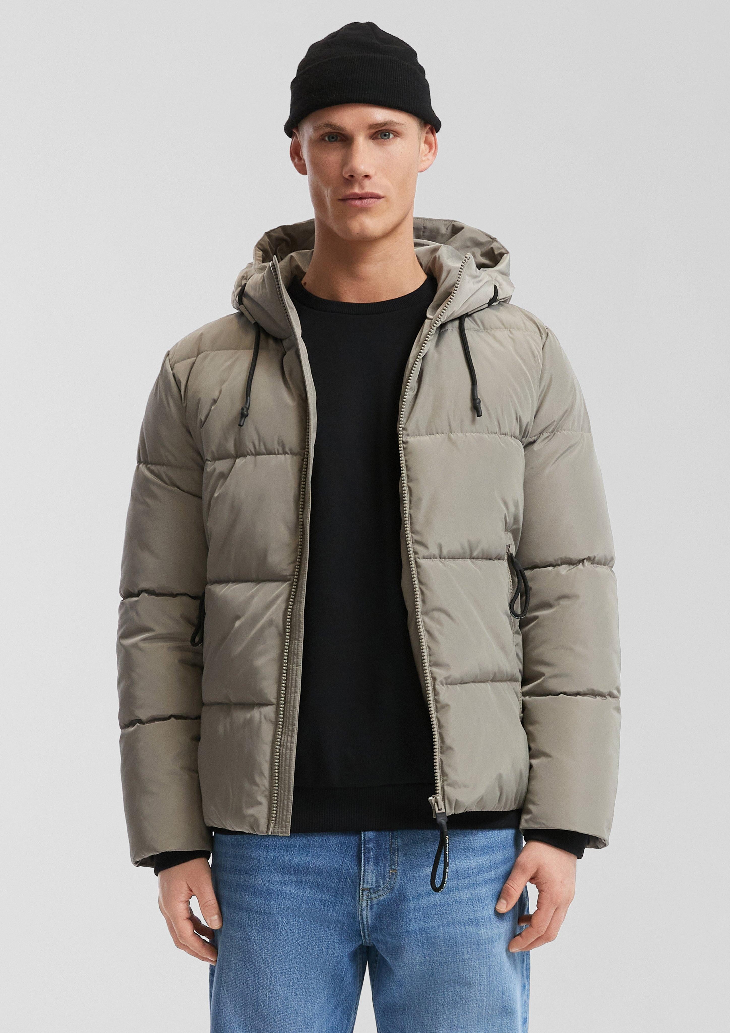 QS Allwetterjacke Sportive Pufferjacke mit Reißverschlusstaschen günstig online kaufen