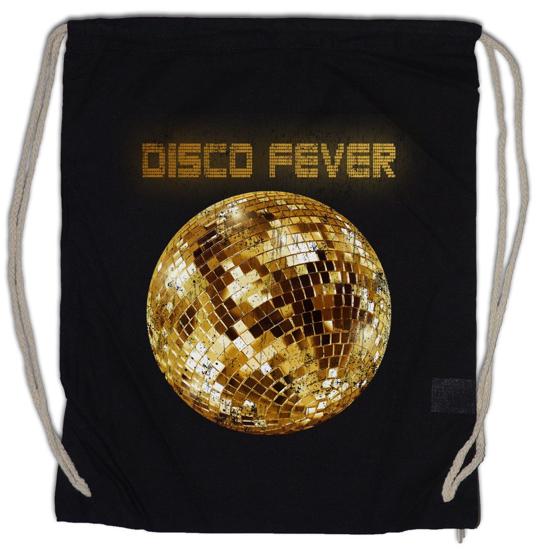 Urban Backwoods Turnbeutel Disco Light II Turnbeutel Music Musik Nerd Techno Indie Electro Wave (1-tlg), Hipster Club Rave Dance