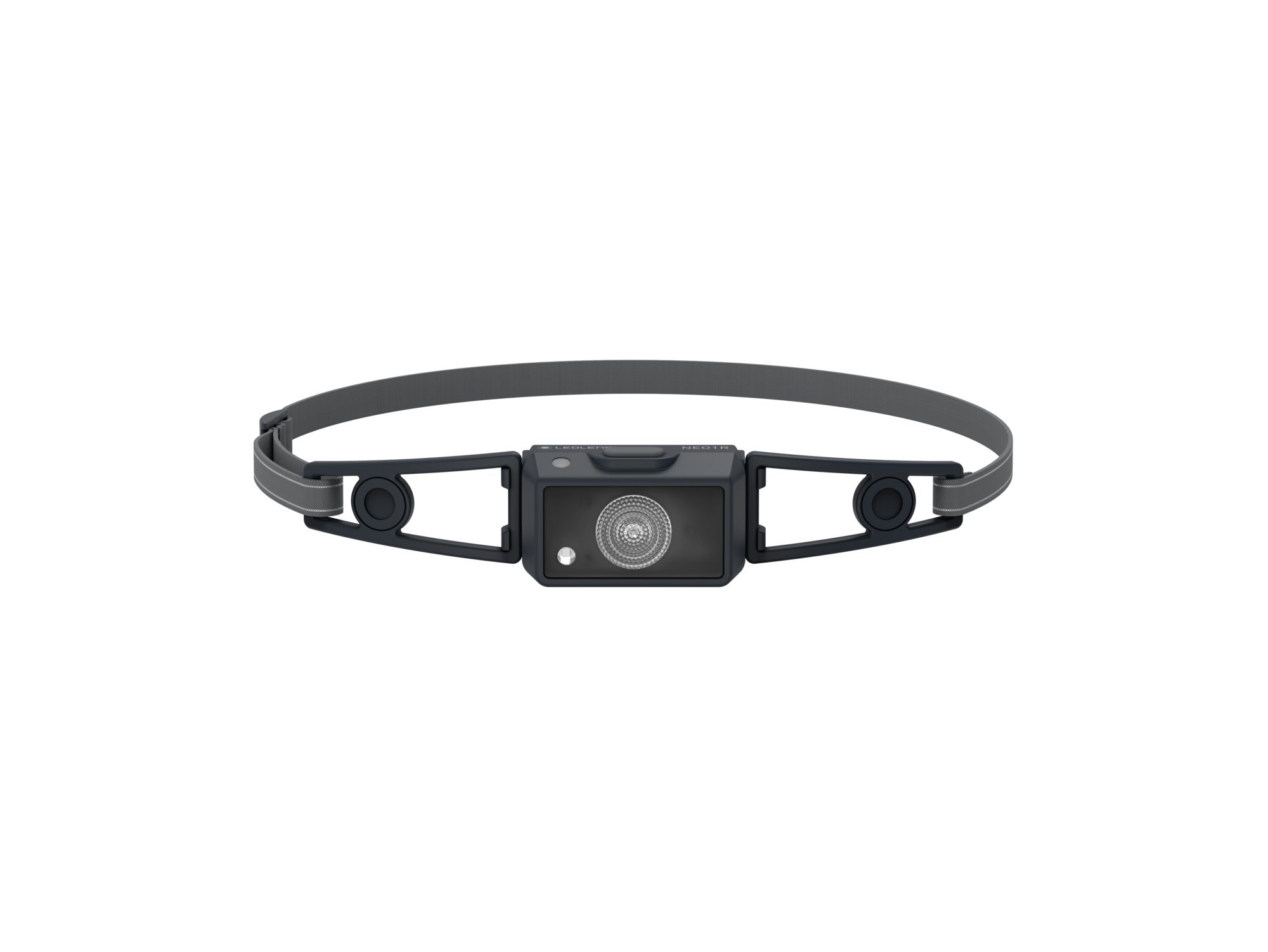 Ledlenser LED Stirnlampe NEO1R Grau, max 250 Lumen, 39g leicht, 80m Leuchtweite, bis 15 Std. Laufzeit, Akku