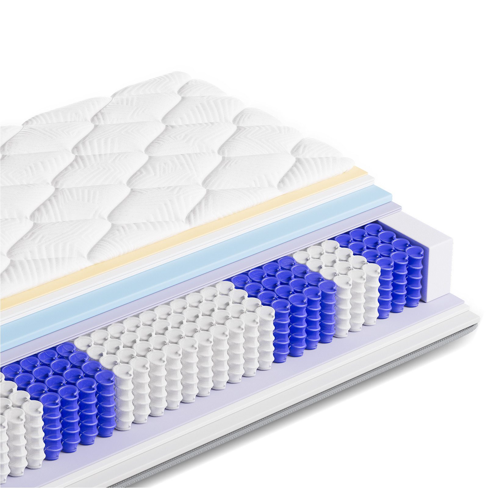 Taschenfederkernmatratze Matratze 7 Zonen Federkernmatratze, Luxus matratze günstig online kaufen