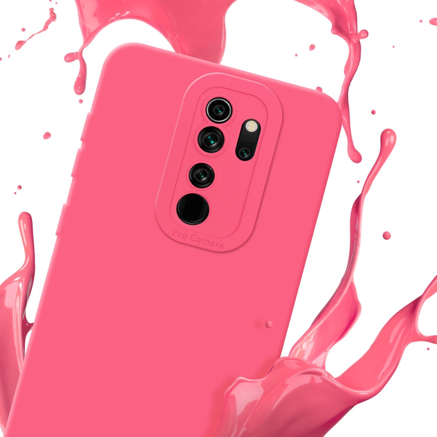 Cadorabo Handyhülle für Xiaomi RedMi NOTE 8 PRO Hülle Xiaomi RedMi NOTE 8 PRO, Hülle Schutzhülle TPU Silikon Case Cover