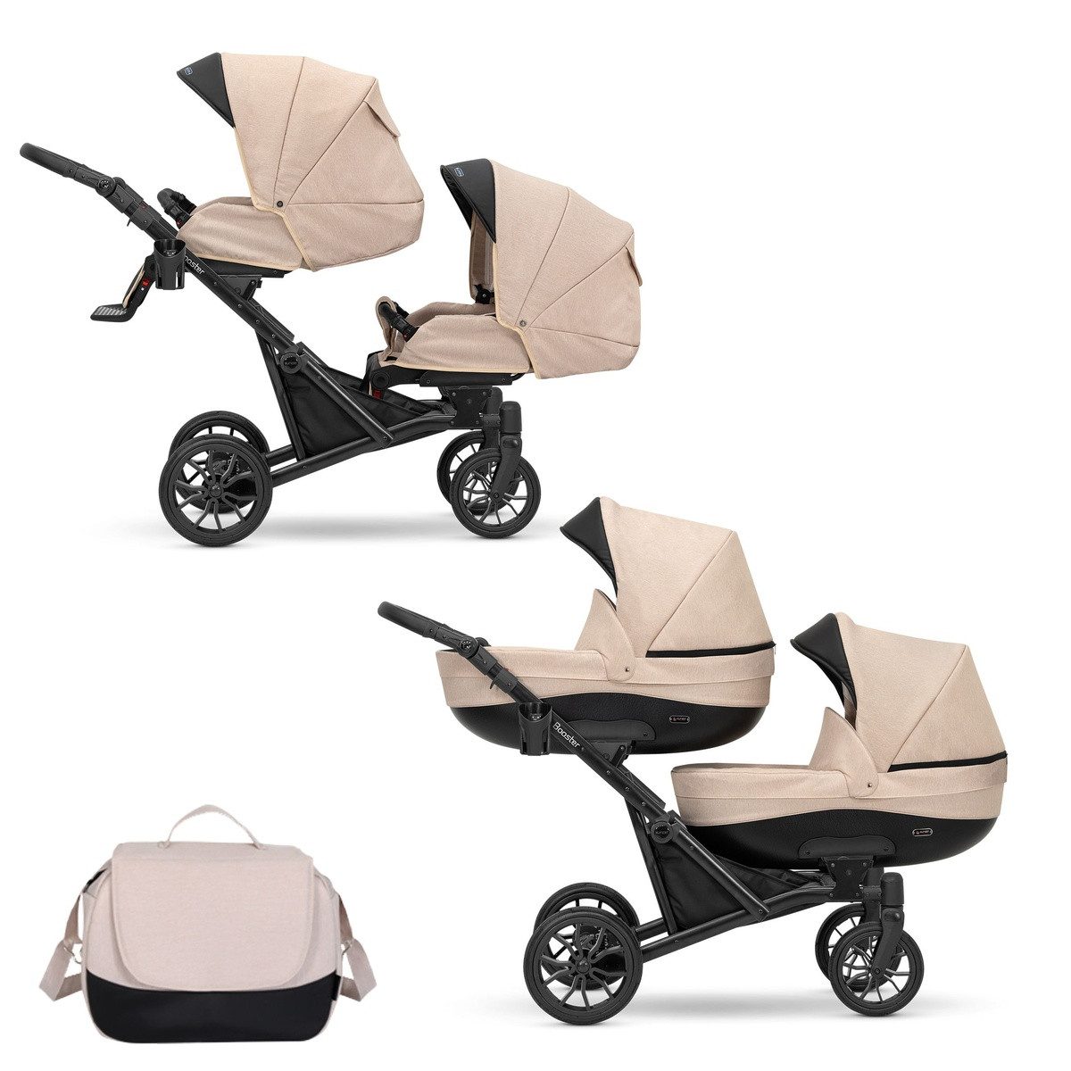 KUNERT BOOSTER 2in1 Zwillingskinderwagen - Bild 2