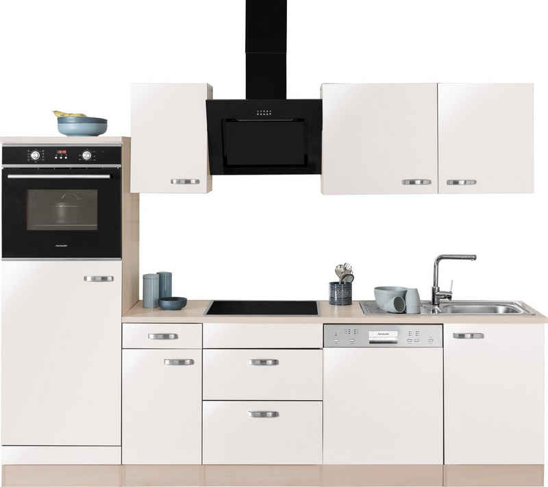 OPTIFIT Küchenzeile Faro, mit Hanseatic E-Geräten, Breite 270 cm