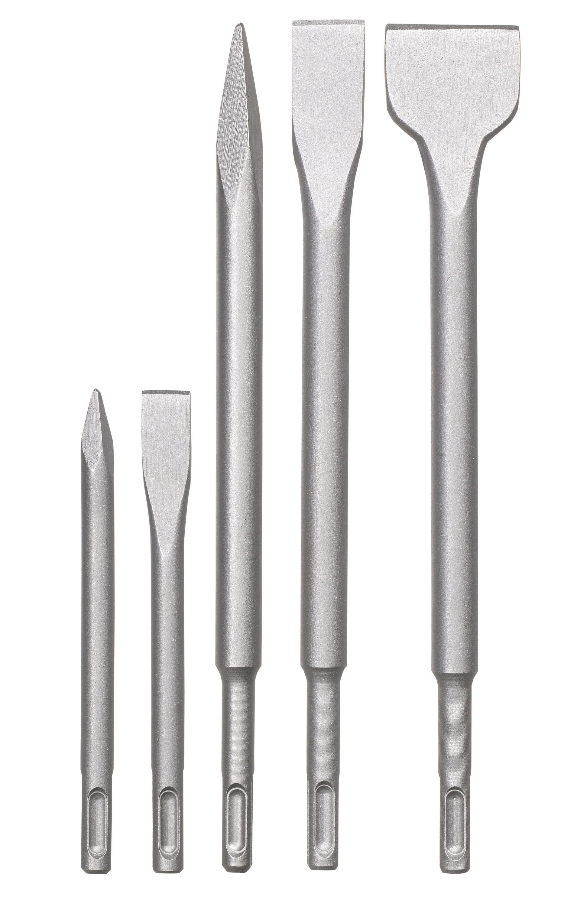 kwb Meißel-Set, SDS-Plus Meißel-Set für Bohrhammer, 5-teiliger Stein- u. Be günstig online kaufen