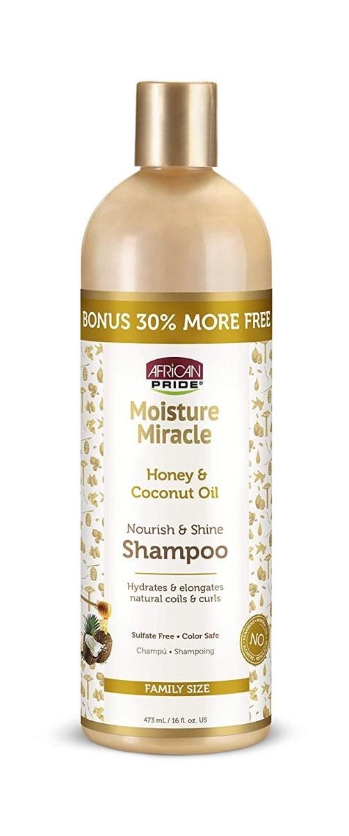 Haarshampoo African Pride Moisture Miracle Honey Coconut Shampoo 473ml