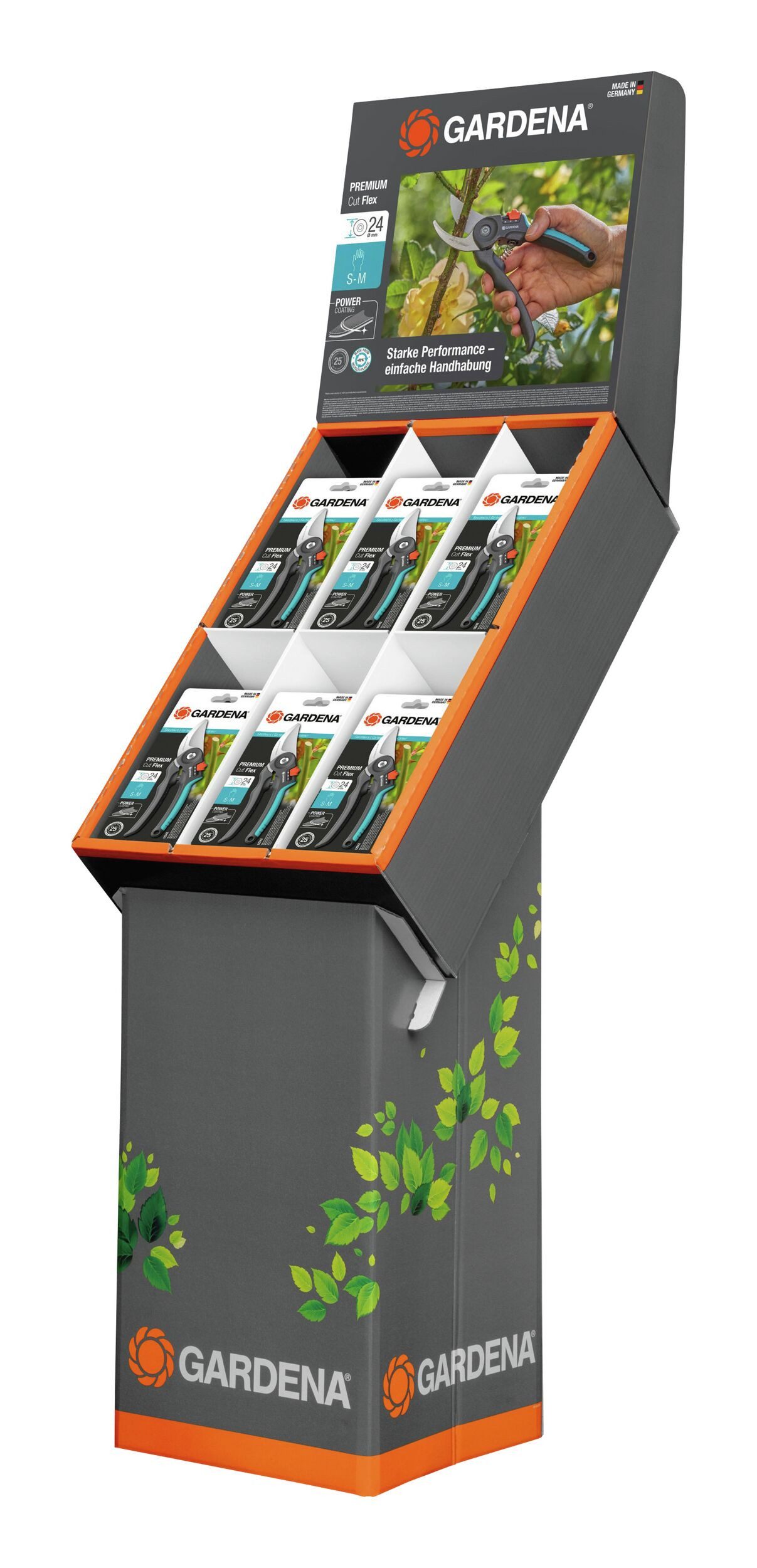 GARDENA Astschere, Gartenschere PremiumCut Flex Display