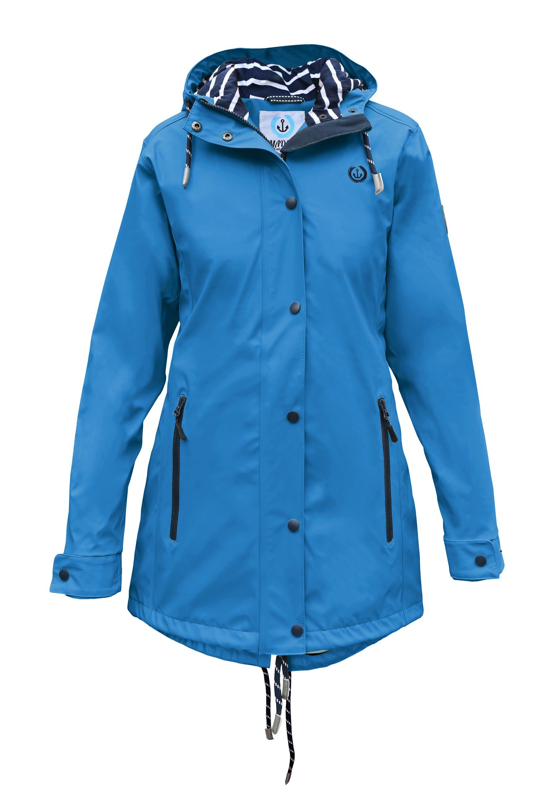MADSea Regenjacke Friesennerz Blau wetterfest mit günstig online kaufen