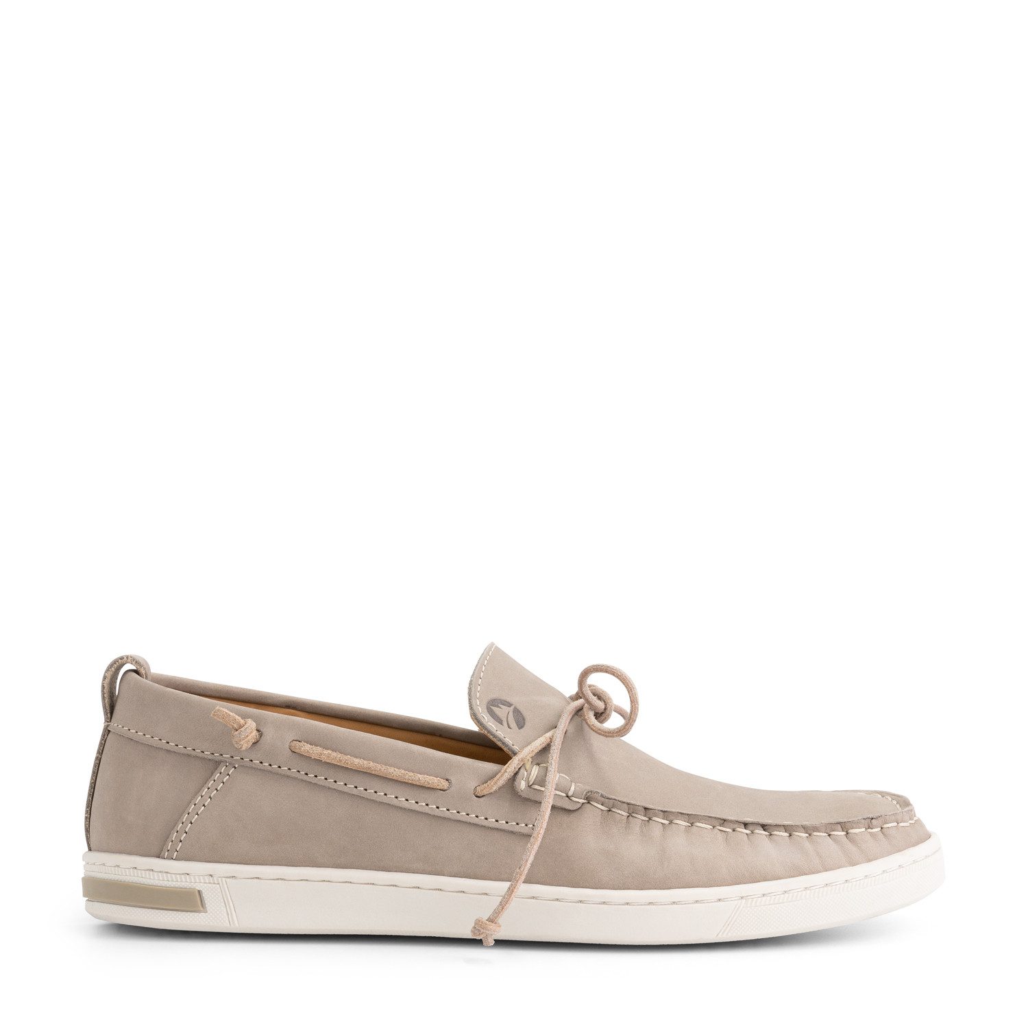 Travelin' Falmouth Men Grey 40 Slip-On Sneaker
