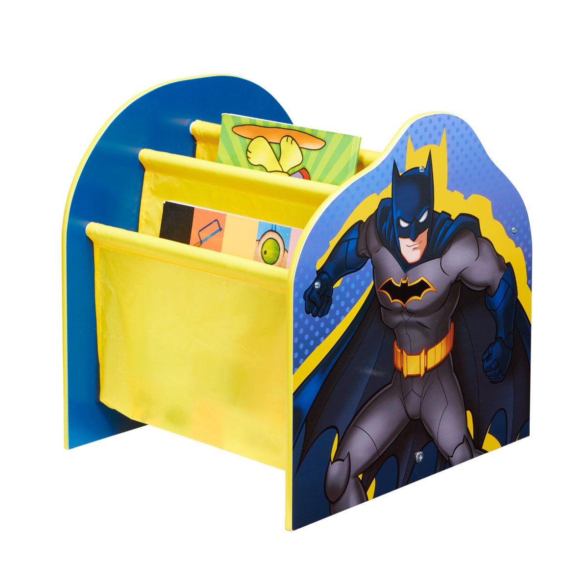 Batman Organizer Spielzeug Aufbewahrungsregal für Kinder – Holz Organizer