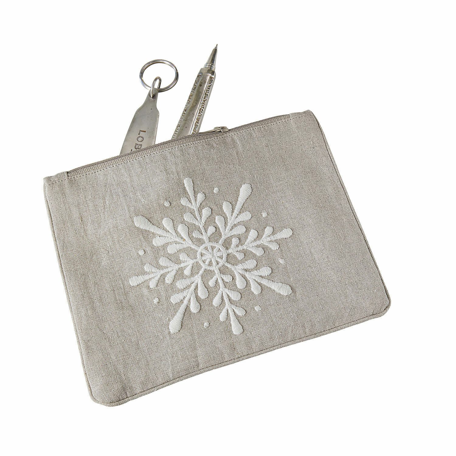 Weihnachtsfigur Täschchen Merfyn beige