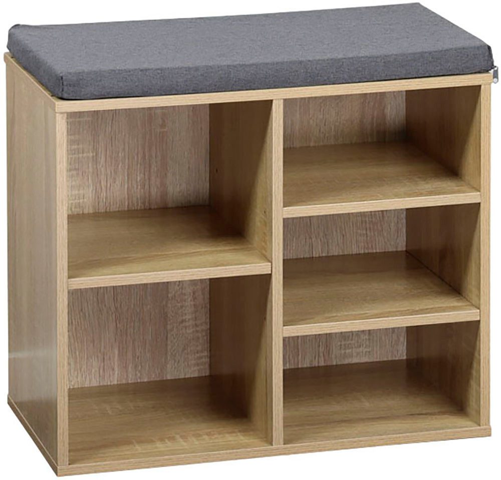 KESPER® Schuhschrank KESPER Schuhschrank mit Sitzkissen, FSC