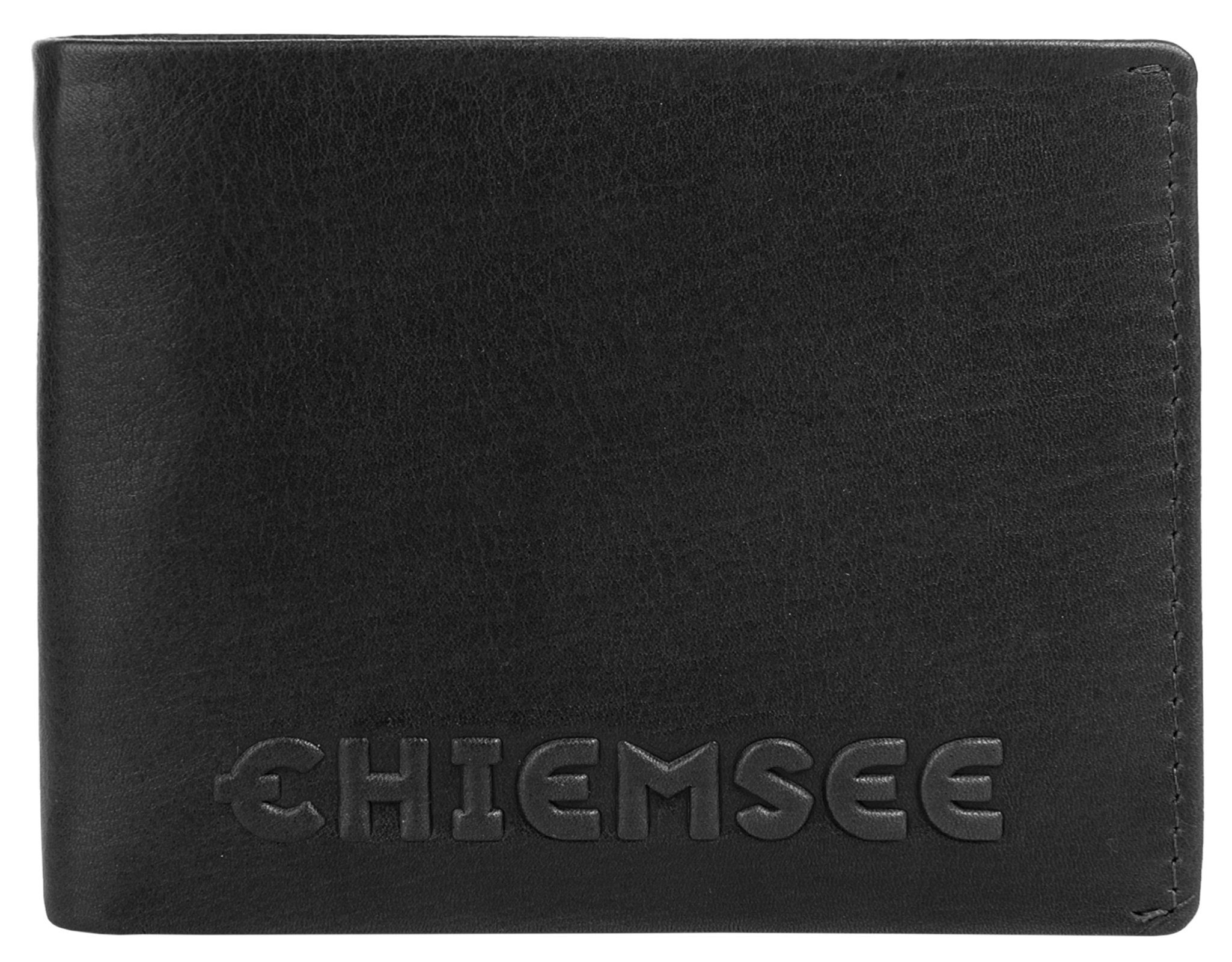 Chiemsee Geldbörse LAOS, echt schwarz Leder