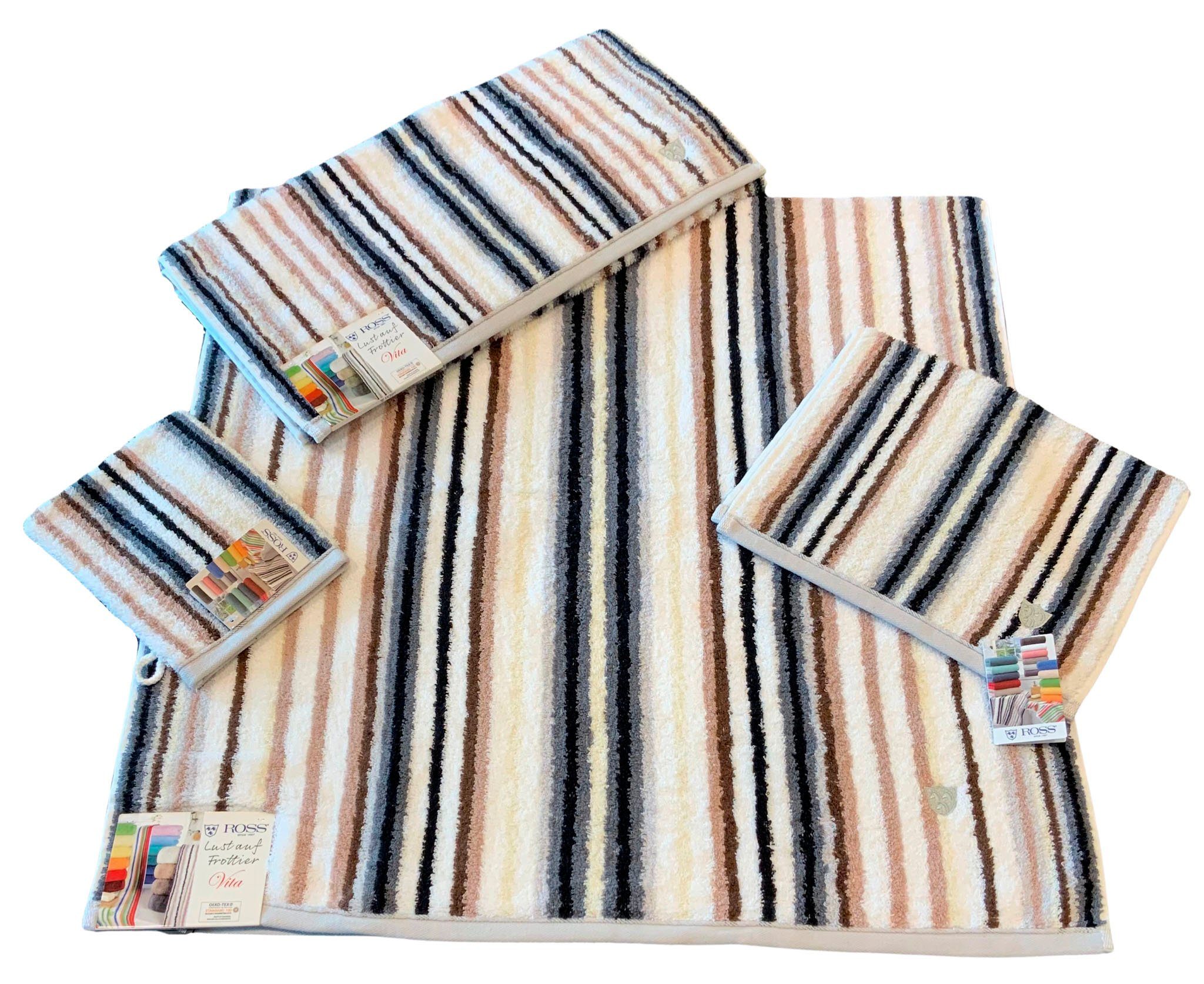 ROSS Gästehandtücher Multicolor, Frottier (6-St), mit günstig online kaufen