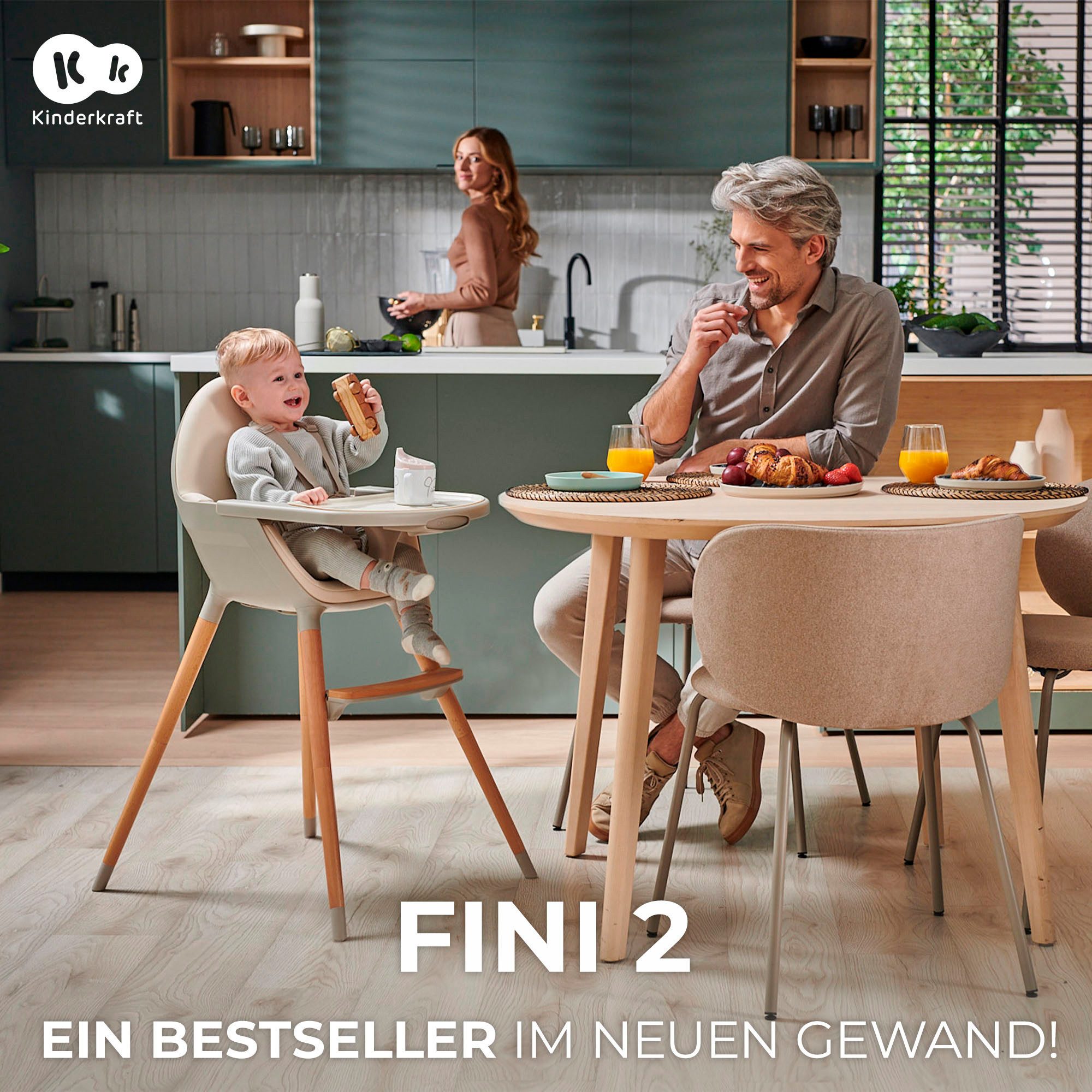 Kinderkraft Hochstuhl FINI 2