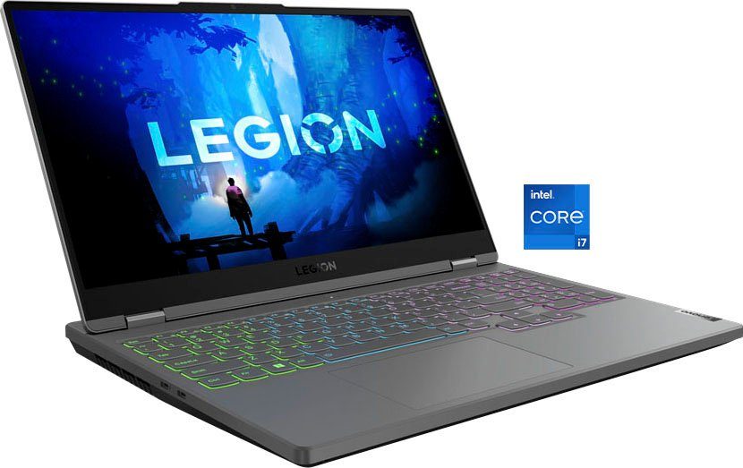 Lenovo Legion 5 15IAH7H Gaming-Notebook (39,62 cm/15,6 Zoll, Intel Core i7  12700H, GeForce RTX 3060, 512 GB SSD)