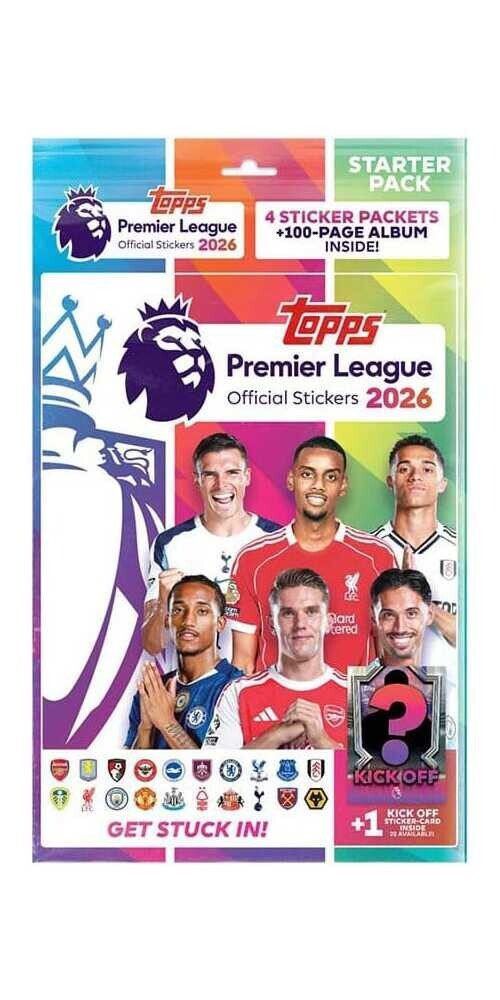 Topps/Merlin Sticker Premier League 2025/26 Sticker Starter Pack