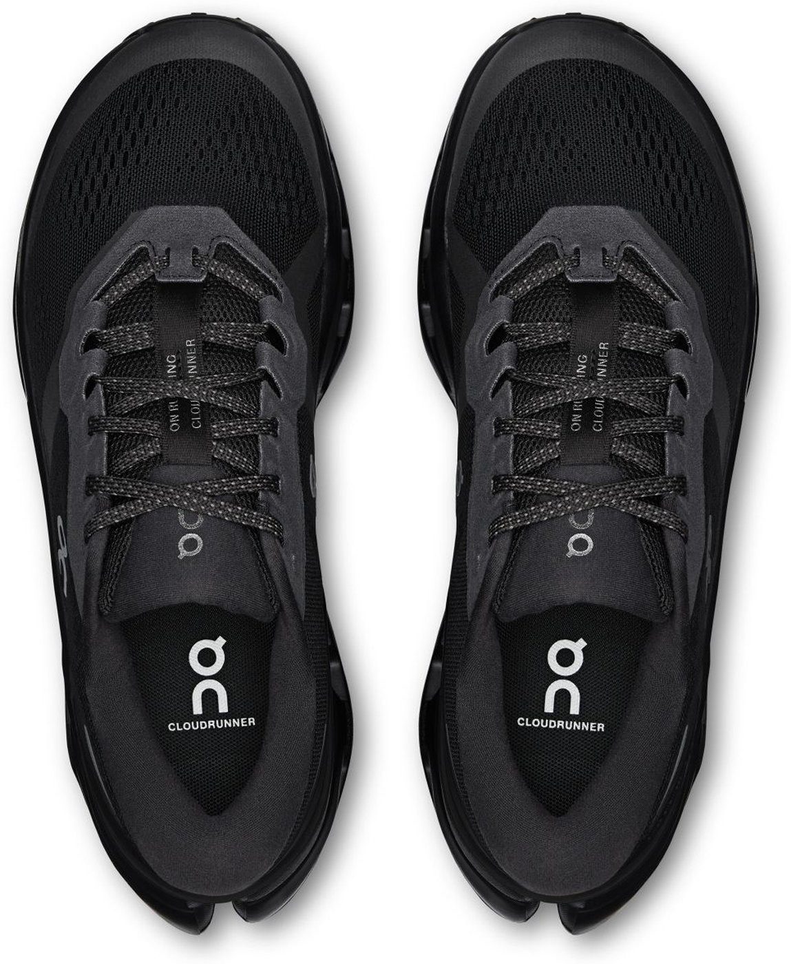 ON RUNNING Cloudrunner 3 Wide Black / Black Laufschuh
