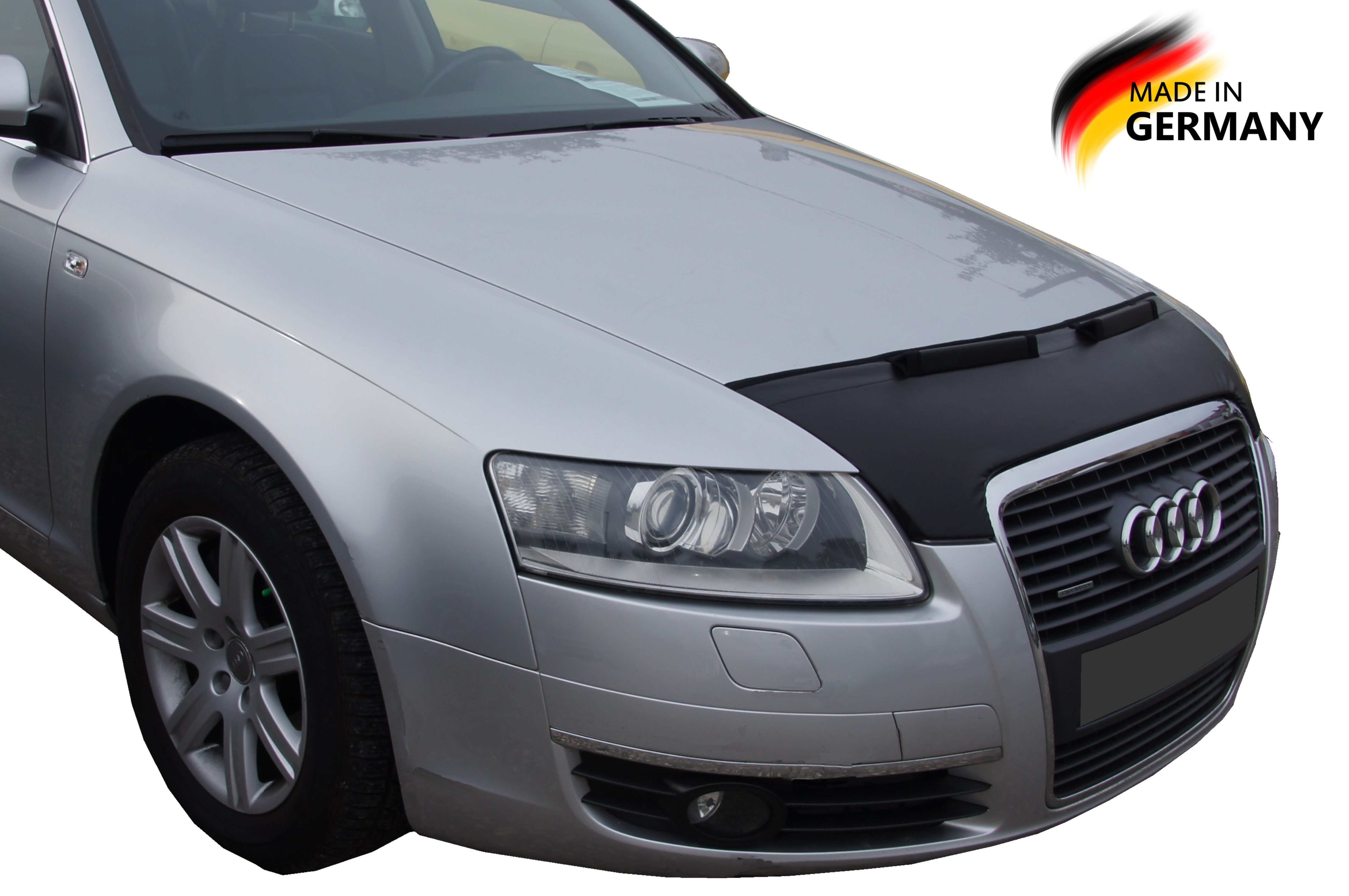 auto-bra Autoplane Steinschlagschutz kompatibel mit Audi A6 C6 4F 04-11 Haubenbra Tuning