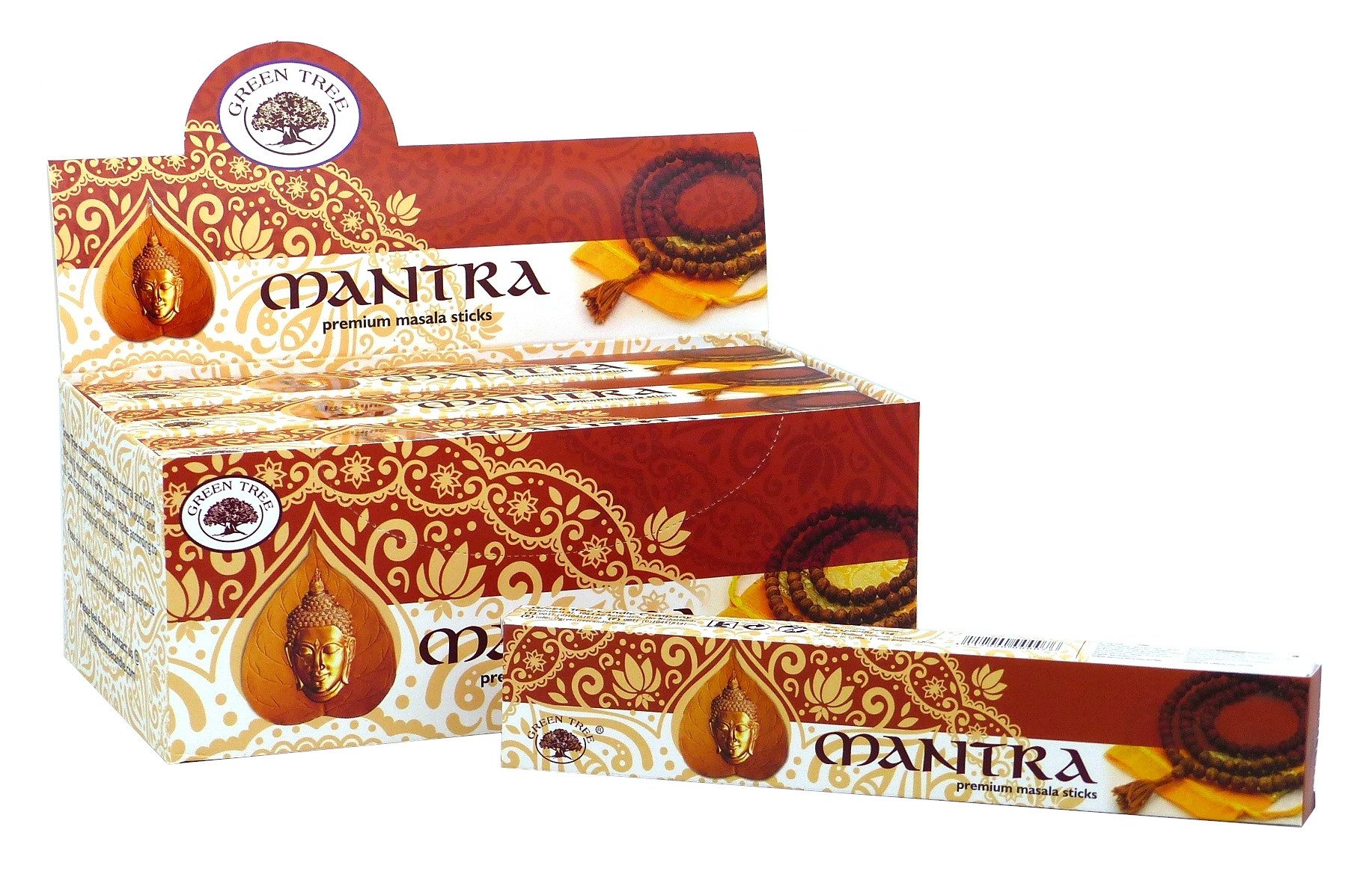 Green Tree Räucherstäbchen Green Tree Incense "Mantra" 15gr.