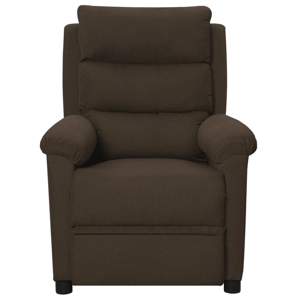 vidaXL Sessel Relaxsessel Dunkelbraun Stoff (1-St) günstig online kaufen